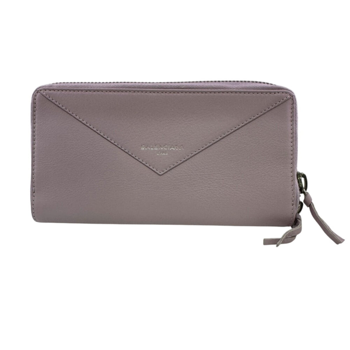 Balenciaga Pink Leather Long Wallet (Bi-Fold) (Pre-Owned)
