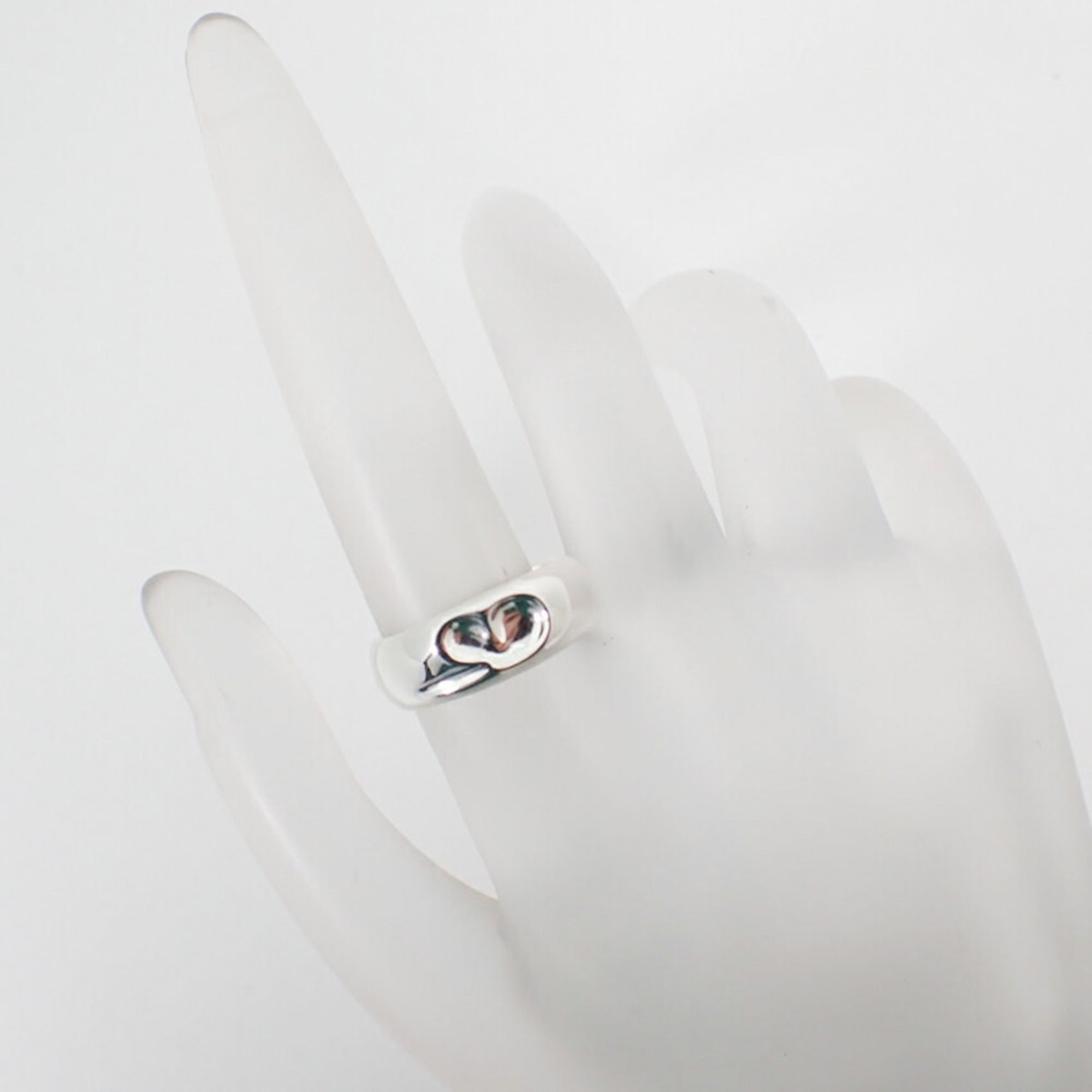 Tiffany Sterling Silver 925 Band Ring (Pre-Owned)