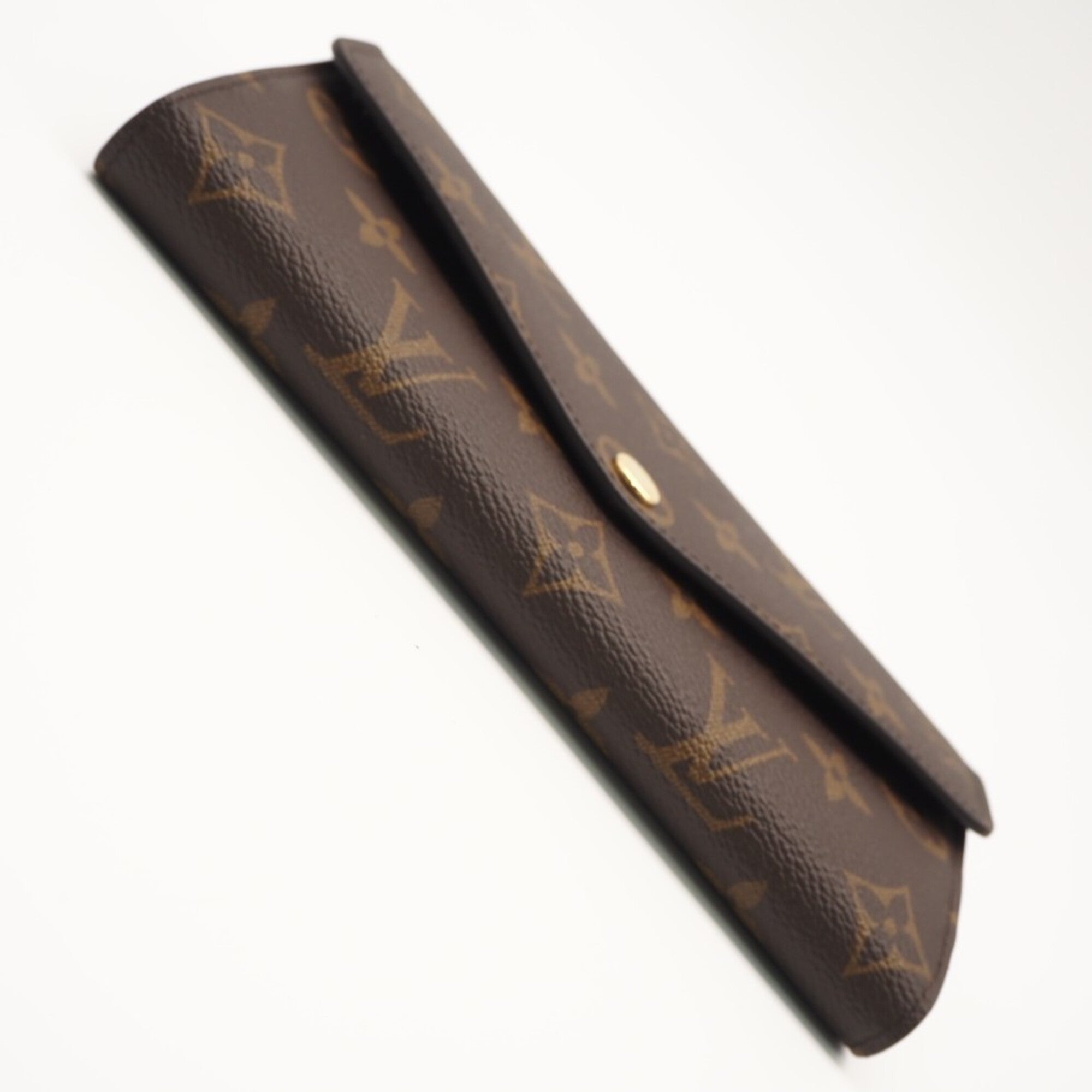 Louis Vuitton Monogram Beige Brown Monogram Coated Canvas Long Wallet (Bi-Fold) (Pre-Owned)