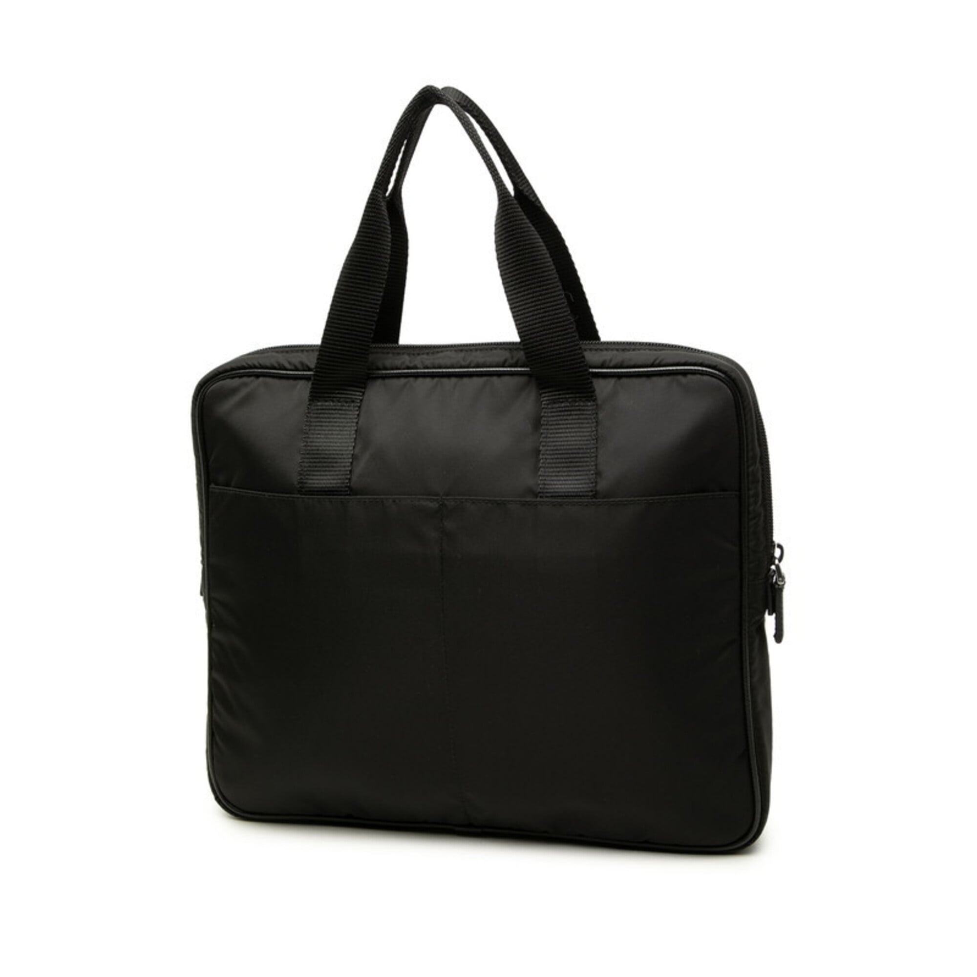 Prada Black Nylon Briefcase (Pre-Owned)