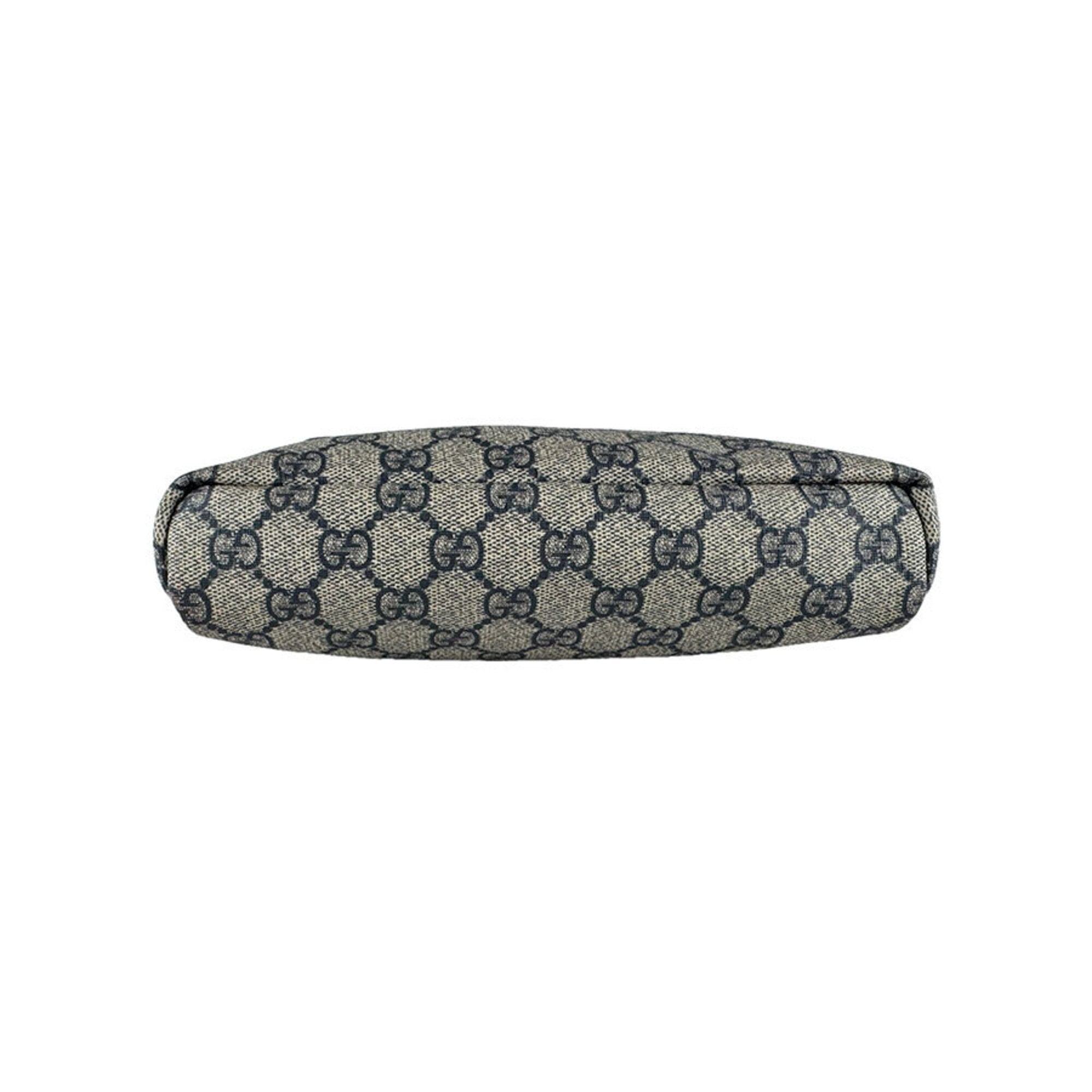 Gucci Navy Gg Supreme Shoulder Bag (Pre-Owned)
