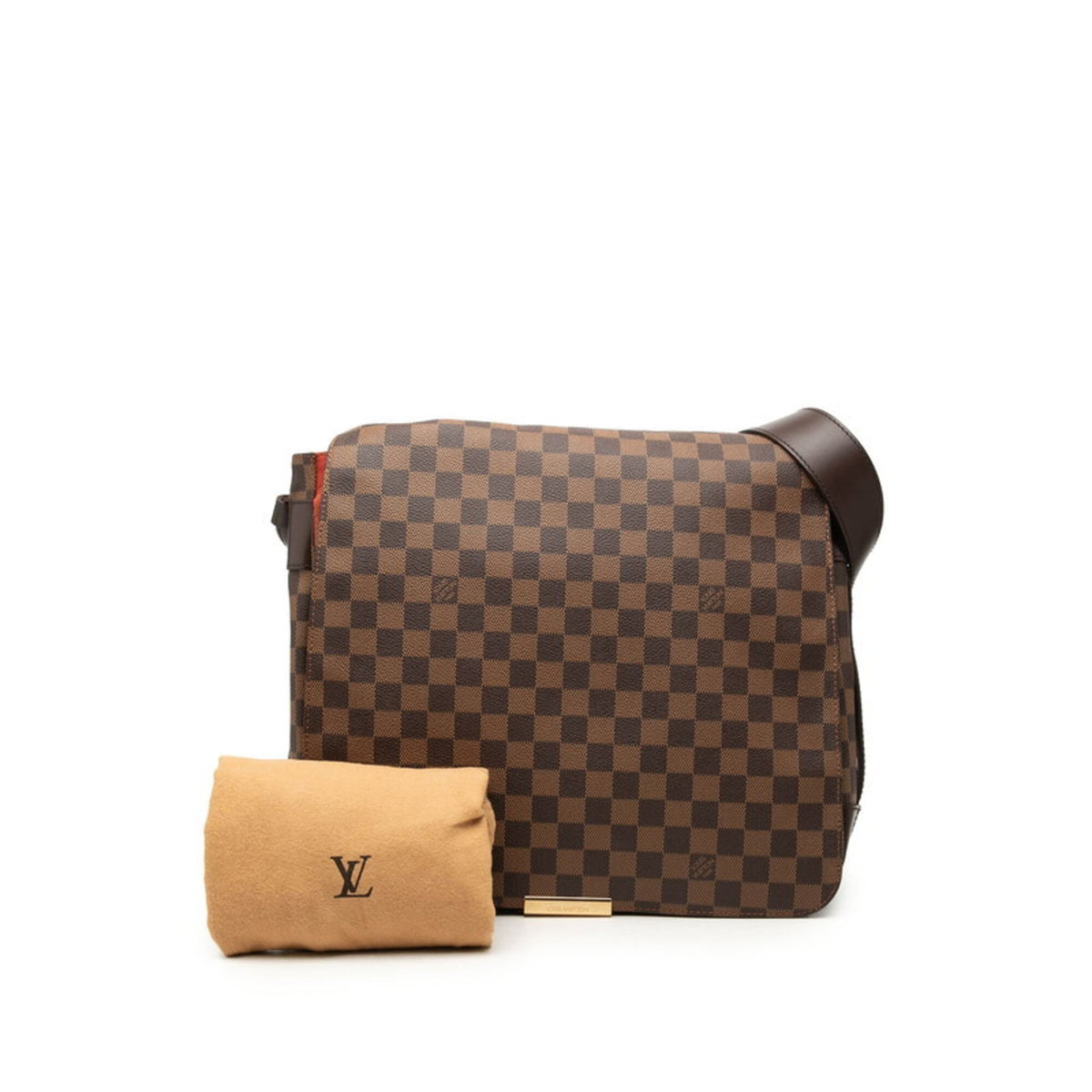 Louis Vuitton Damier Brown Pvc Leather Shoulder Bag (Pre-Owned)