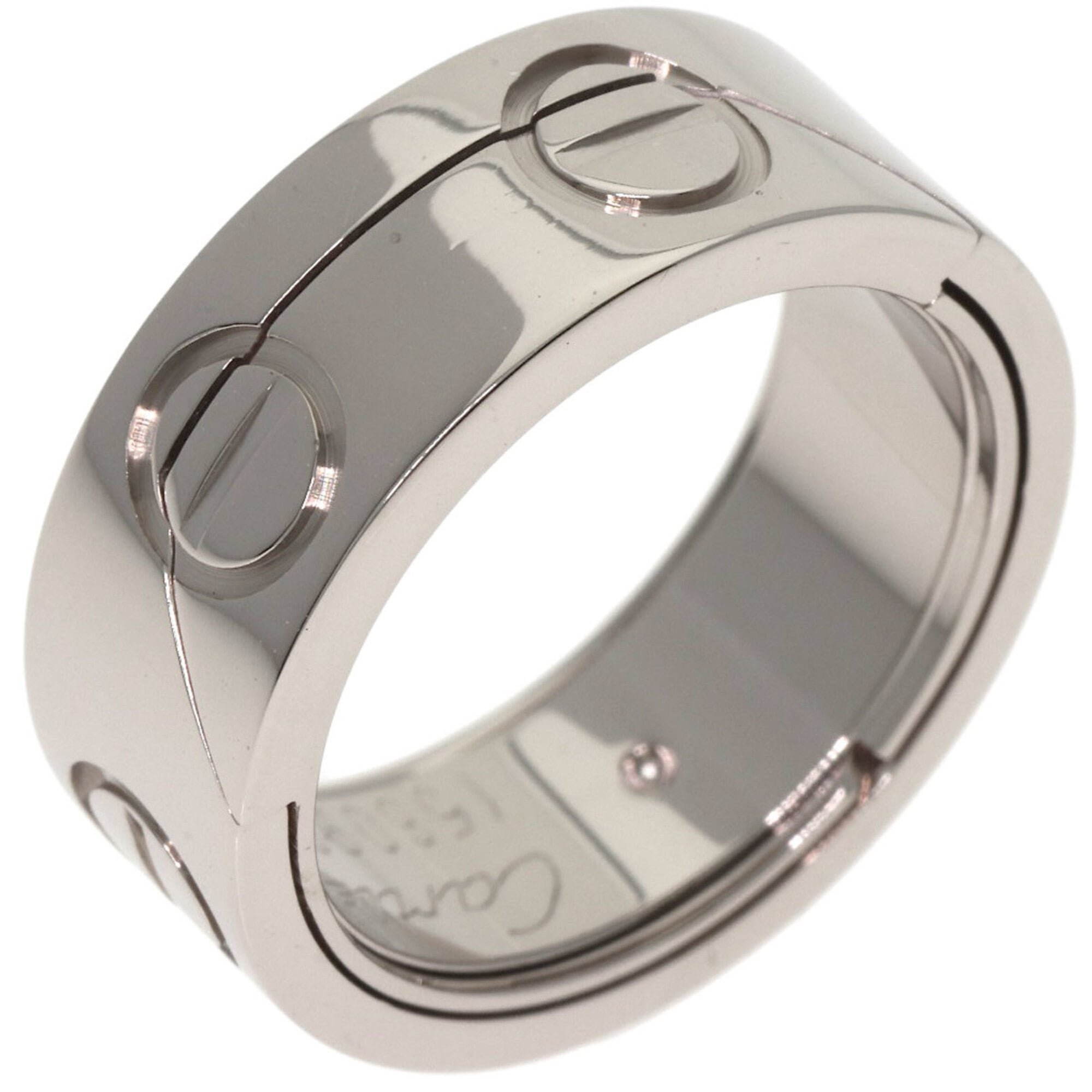 Cartier White Gold White Gold (18K) Band Ring (Pre-Owned)