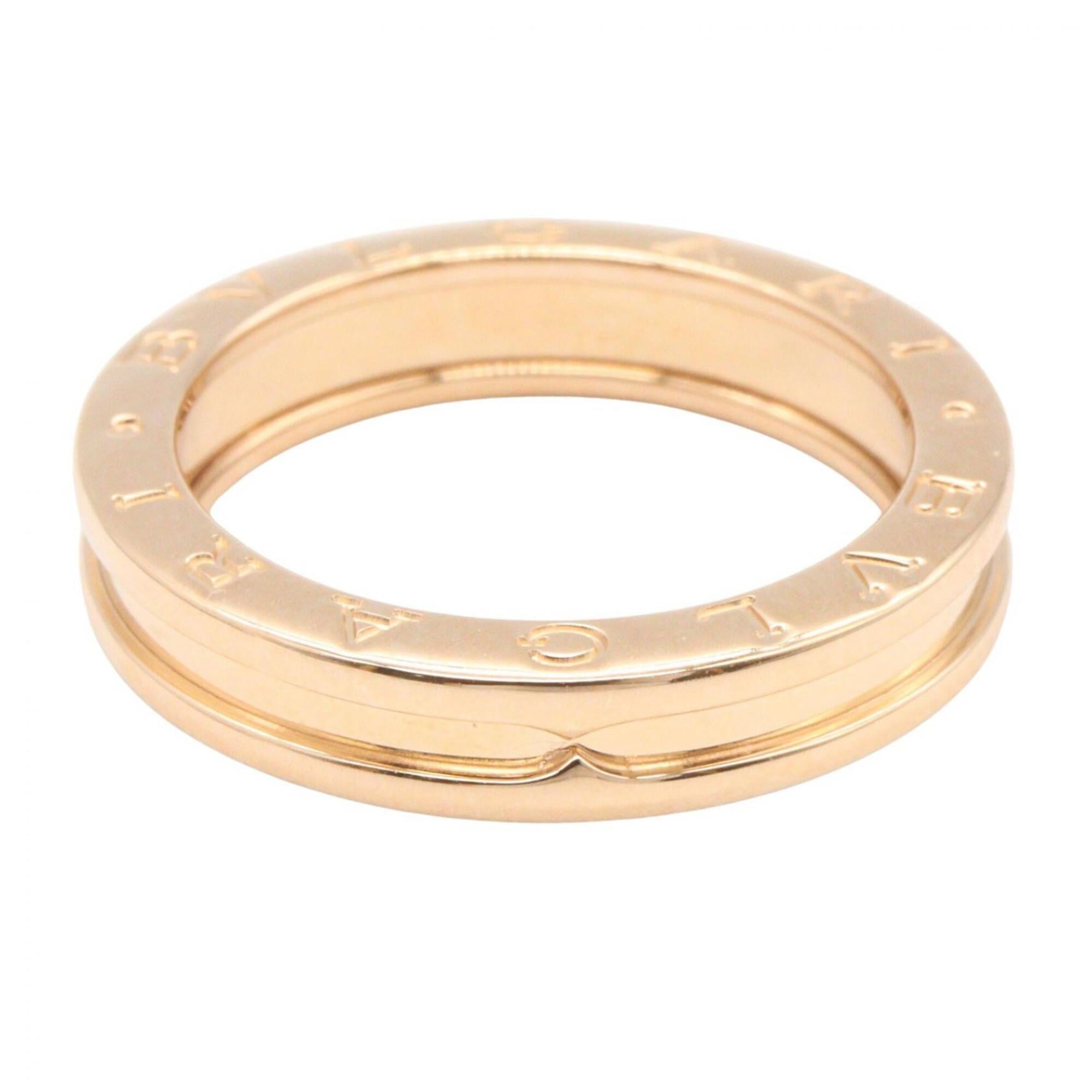 Bvlgari Gold Pink Gold (18K) Band Ring (Pre-Owned)