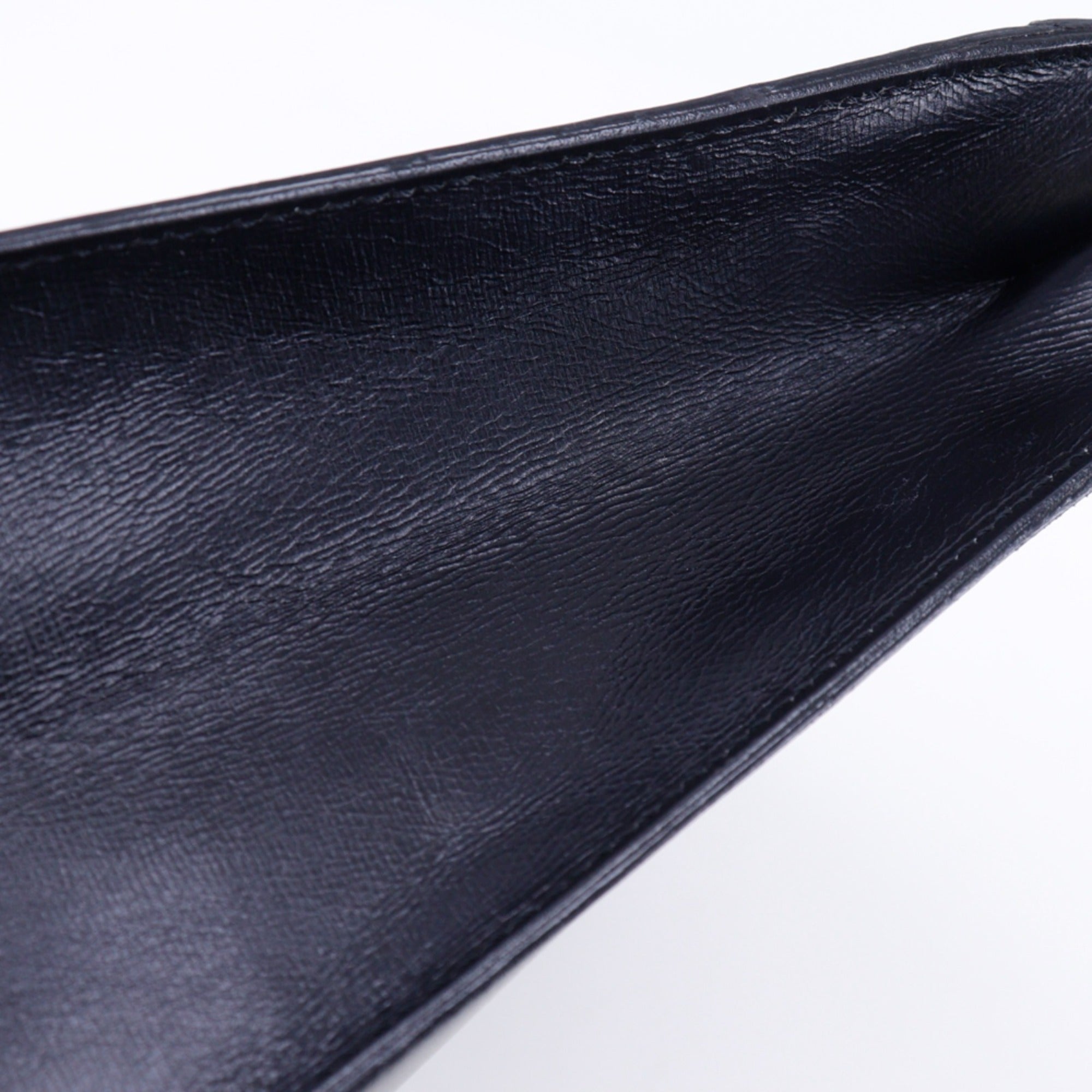 Celine Black Leather Clutch Bag Shoulder Bag (Pre-Owned)