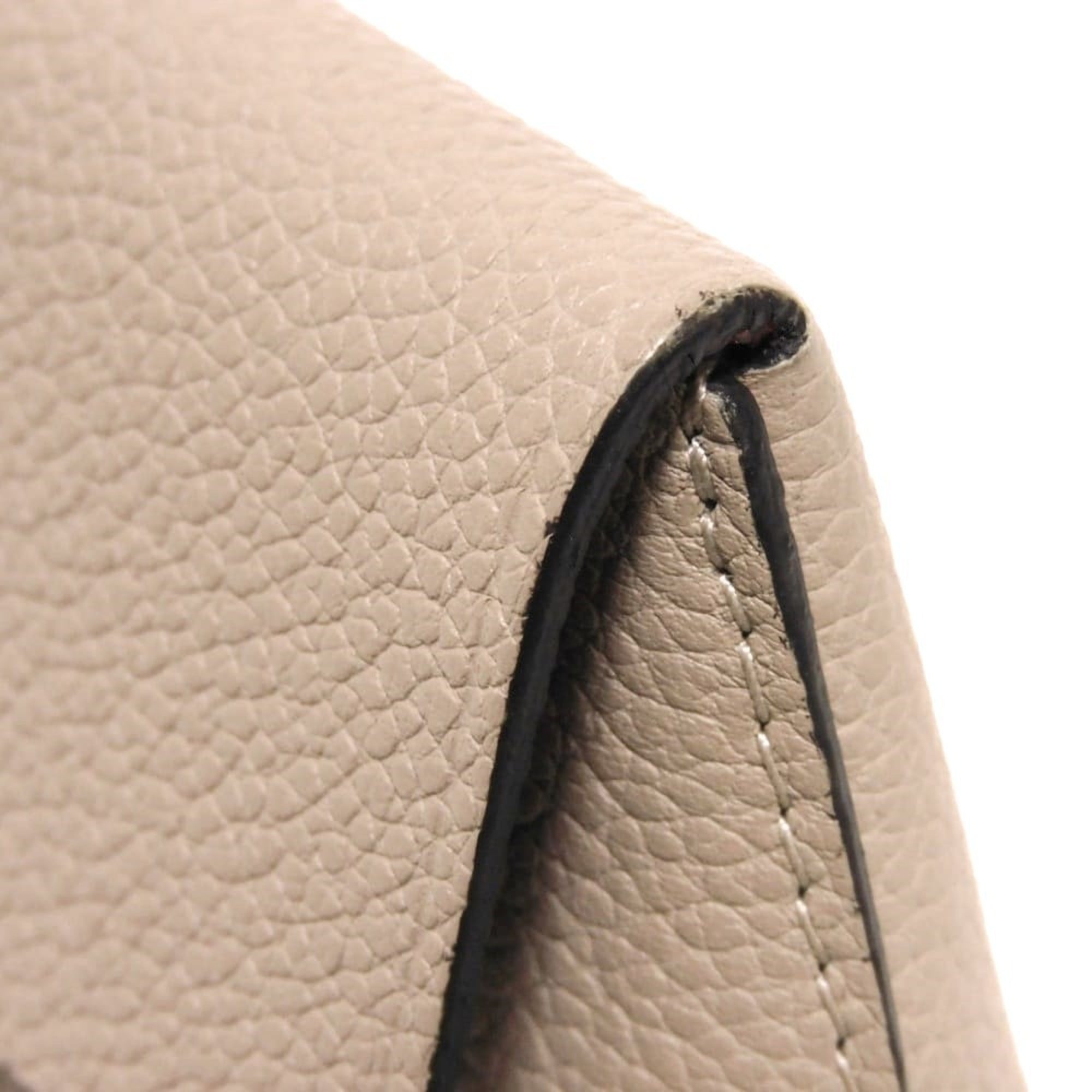 Louis Vuitton Bicolor Galle Gray Grayish Grenade Leather Pochette Pouch (Pre-Owned)