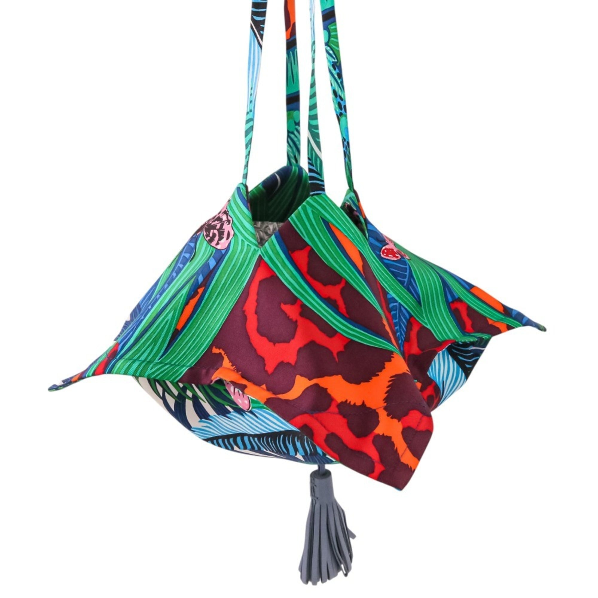 Hermes Multi-Color Silk Shoulder Bag (Pre-Owned)