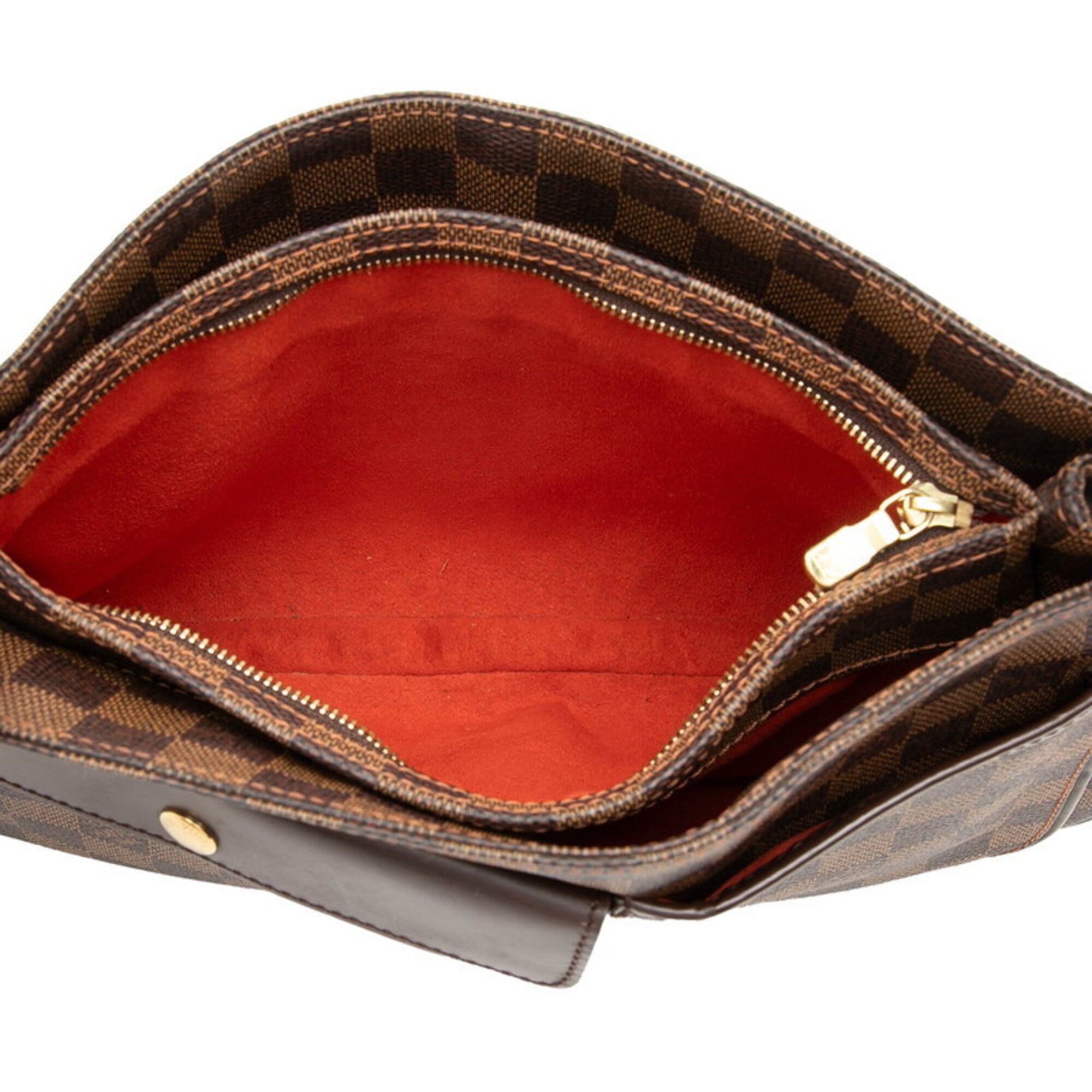 Louis Vuitton Brown Pvc Leather Shoulder Bag (Pre-Owned)