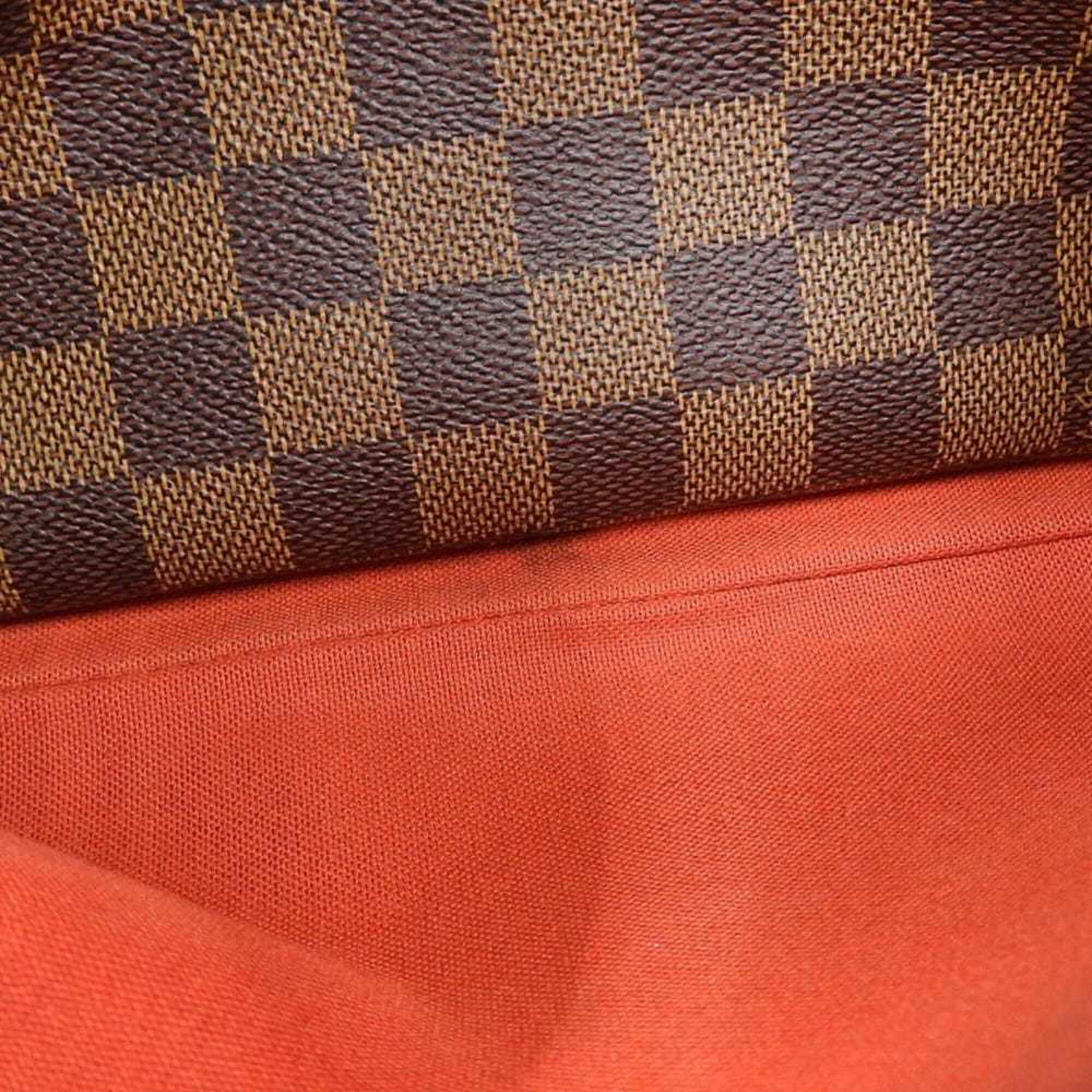 Louis Vuitton Damier Canvas Ebene Pvc Shoulder Bag (Pre-Owned)