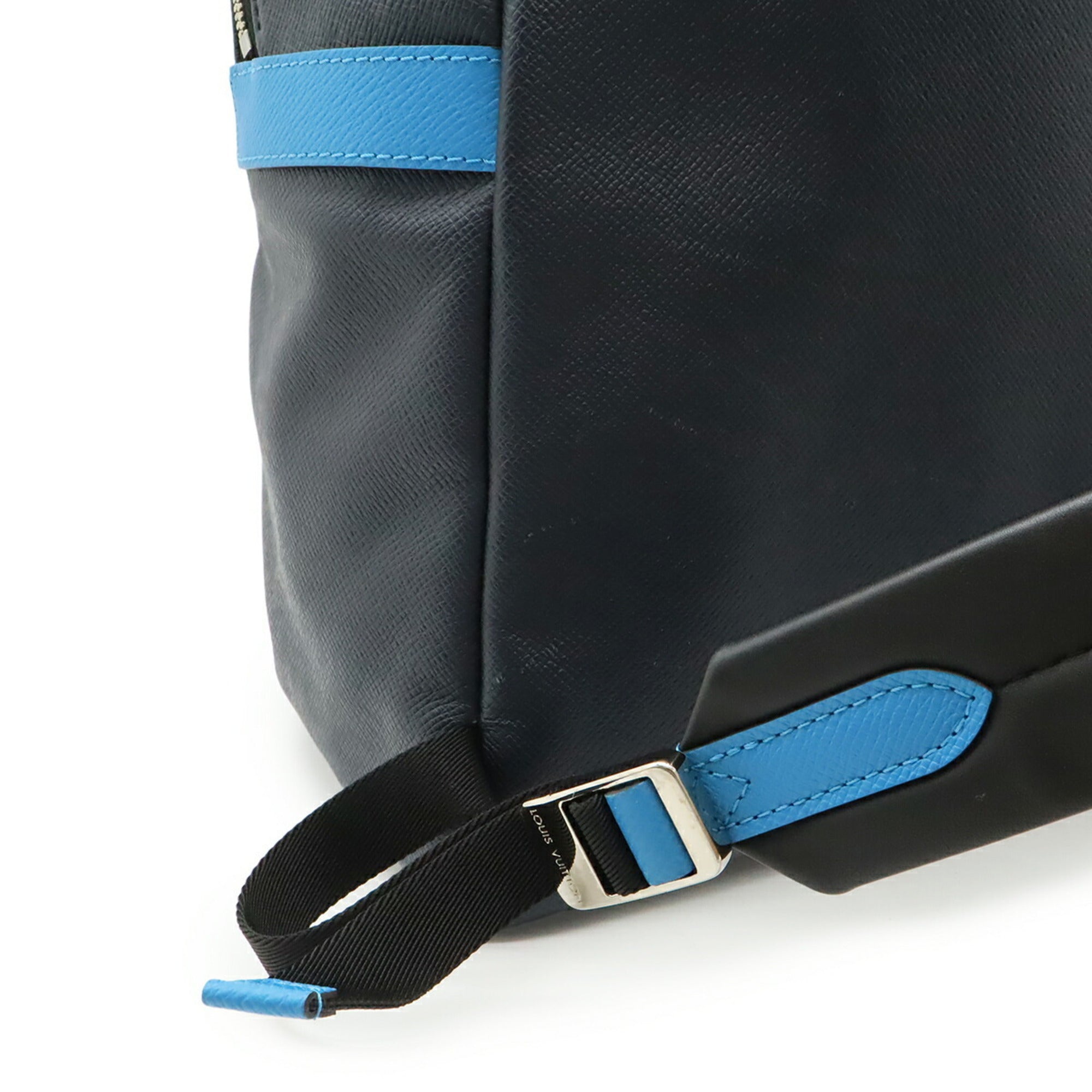 Louis Vuitton Blue Navy Taiga Leather Backpack (Pre-Owned)