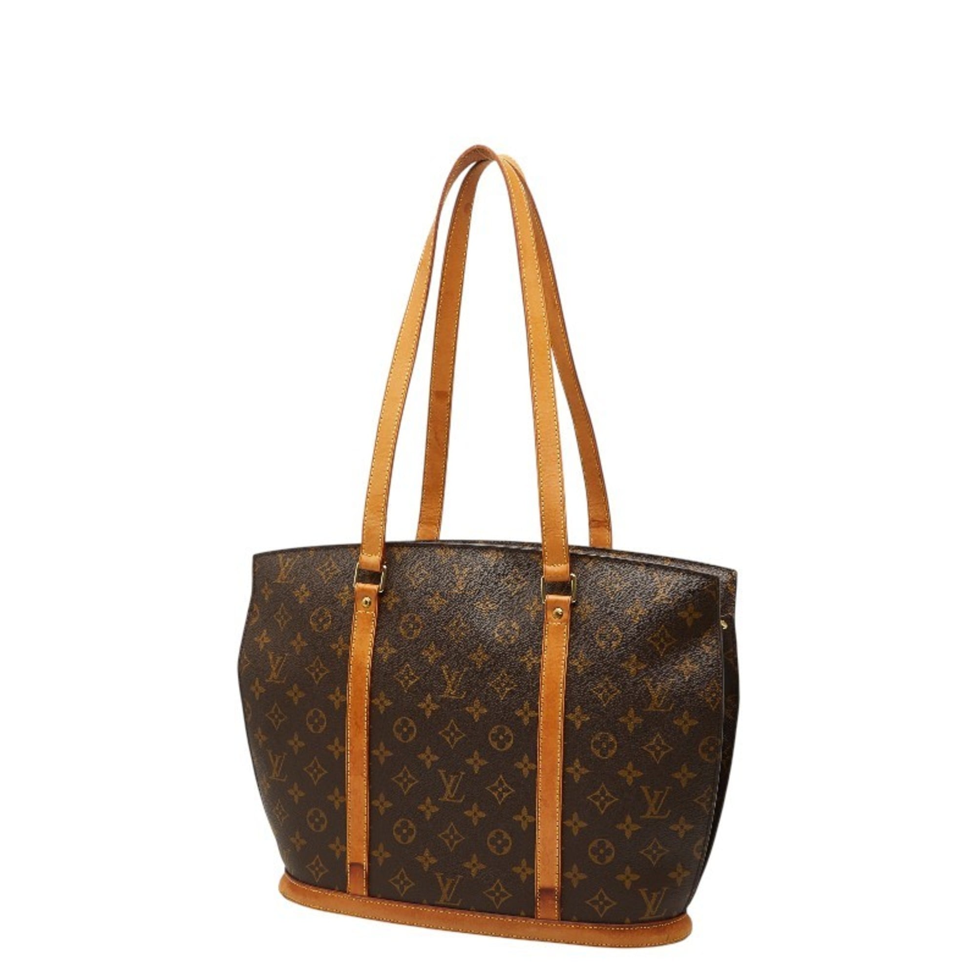 Louis Vuitton Brown Pvc Leather Tote Bag (Pre-Owned)