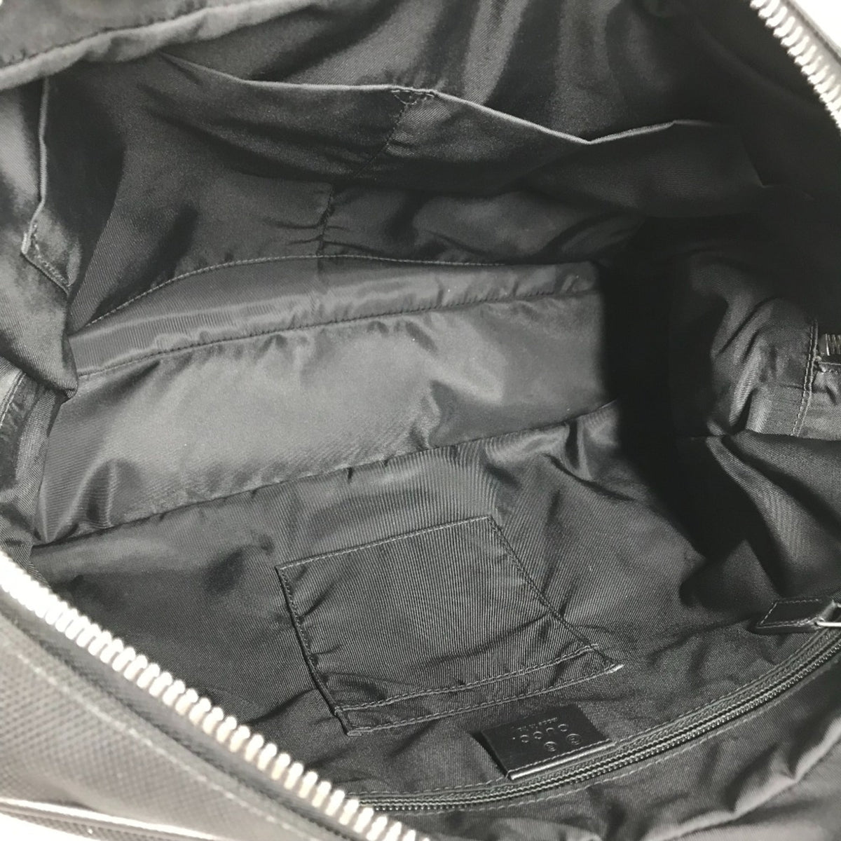 Gucci Black Leather Tote Bag (Pre-Owned)