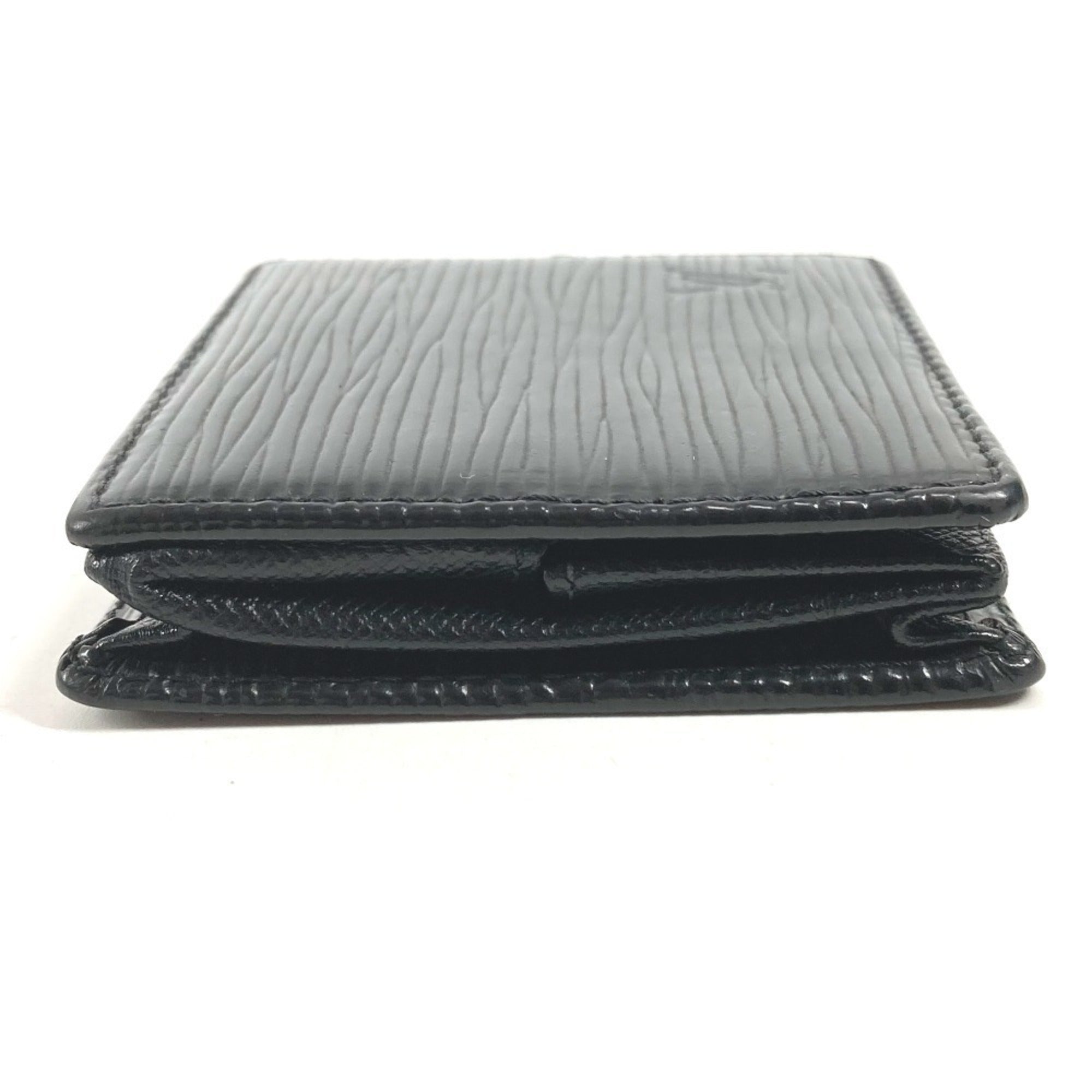 Louis Vuitton Black Noir Epi Leather Coin Purse/Coin Case (Pre-Owned)