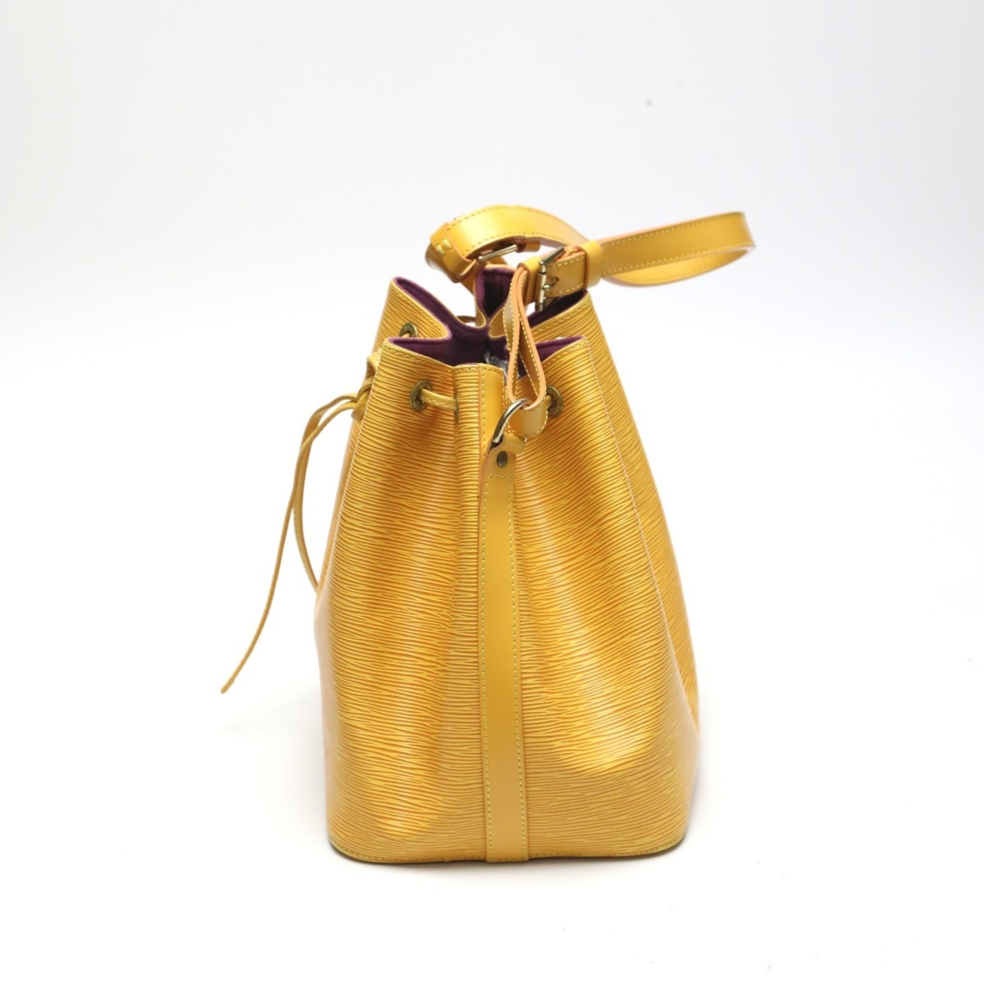 Louis Vuitton Yellow Epi Leather Shoulder Bag (Pre-Owned)