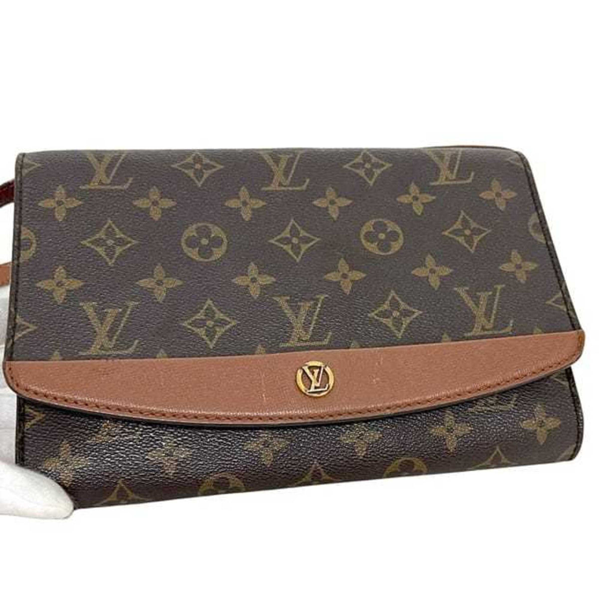 Louis Vuitton Monogram Brown Monogram Shoulder Bag (Pre-Owned)