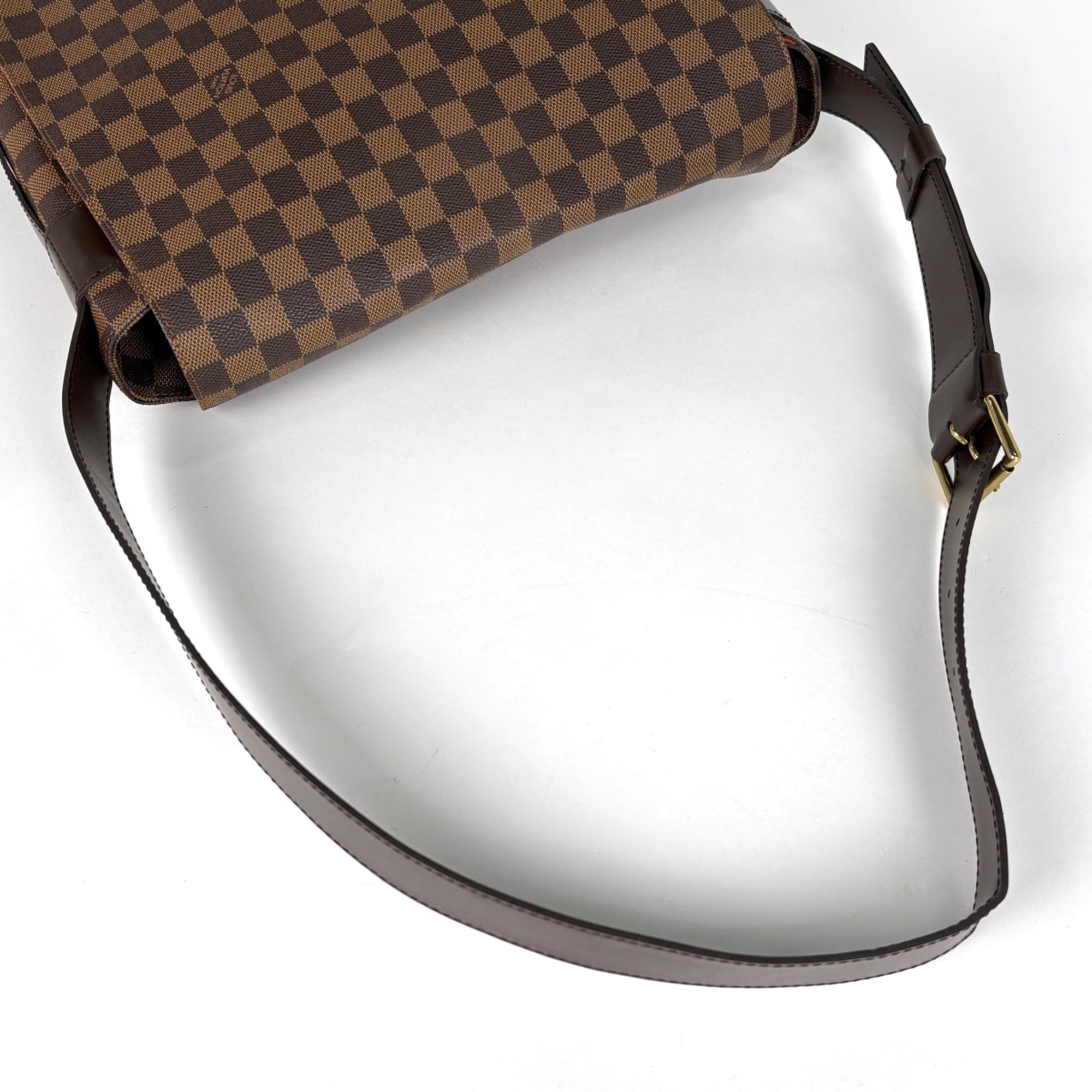Louis Vuitton Damier Brown Damier Canvas Shoulder Bag (Pre-Owned)