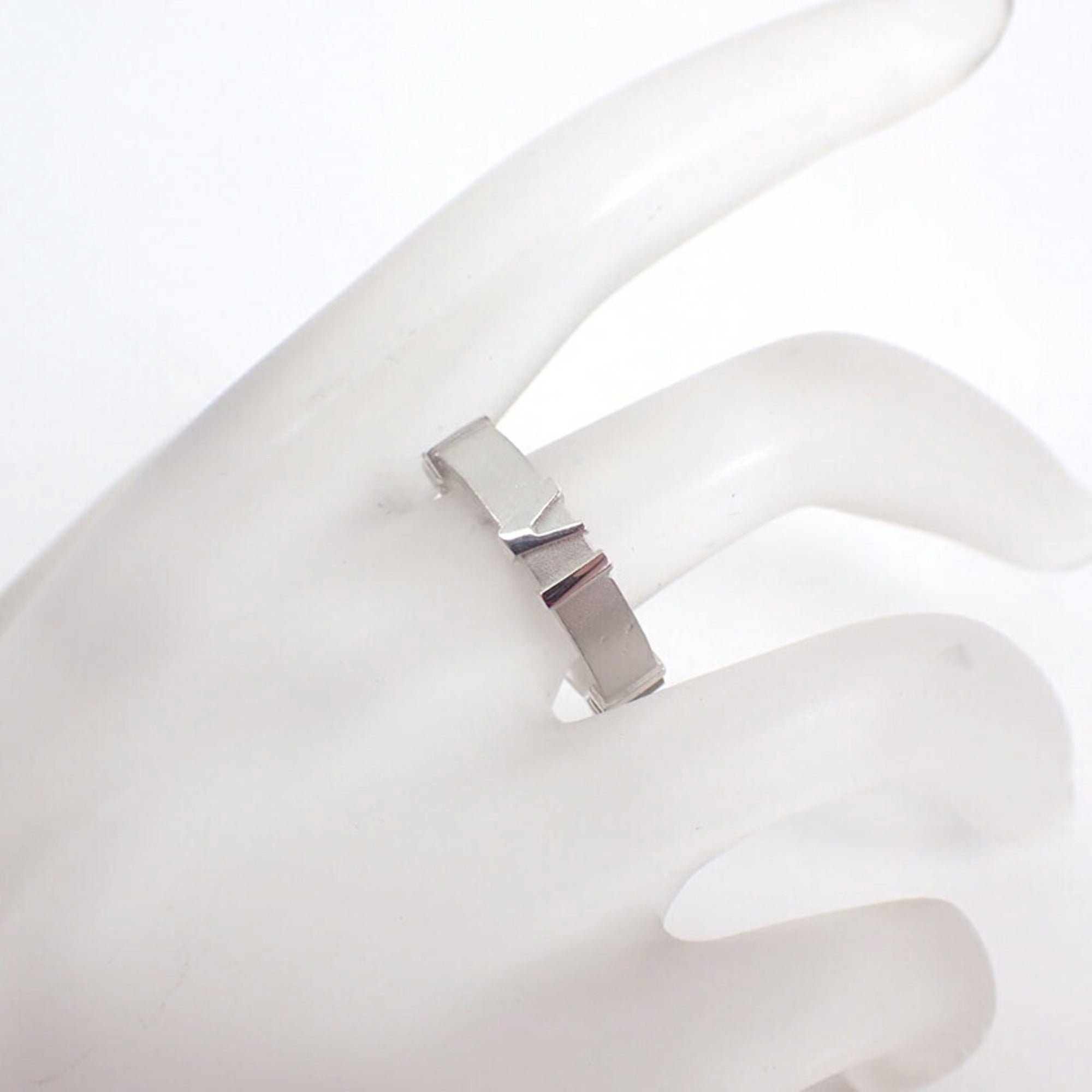 Tiffany Sterling Silver 925 Band Ring (Pre-Owned)
