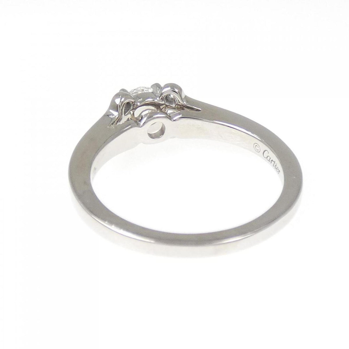 Cartier Platinum 950 Band Ring (Pre-Owned)