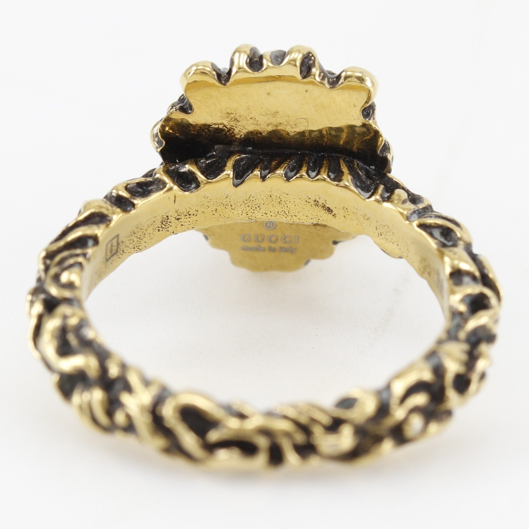 Gucci Gold Band Ring (Pre-Owned)