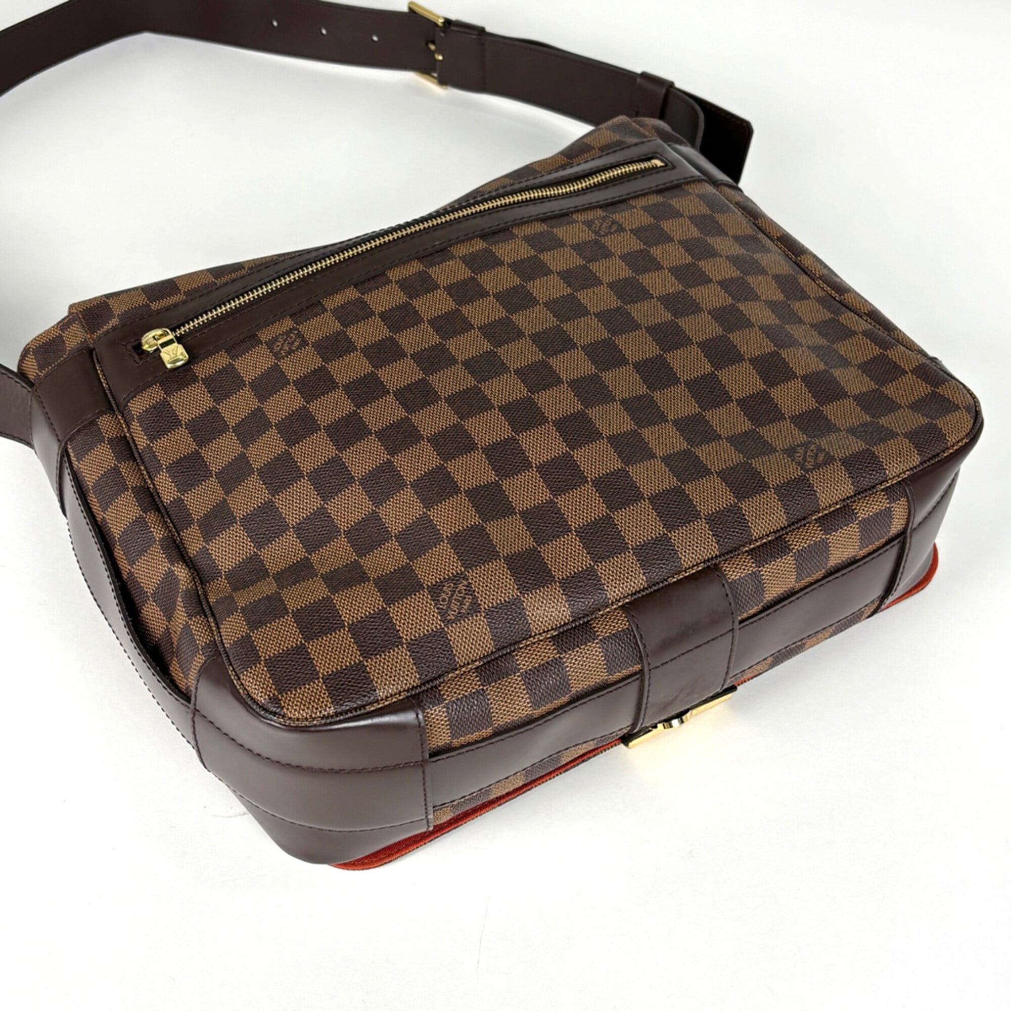 Louis Vuitton Damier Brown Damier Canvas Shoulder Bag (Pre-Owned)