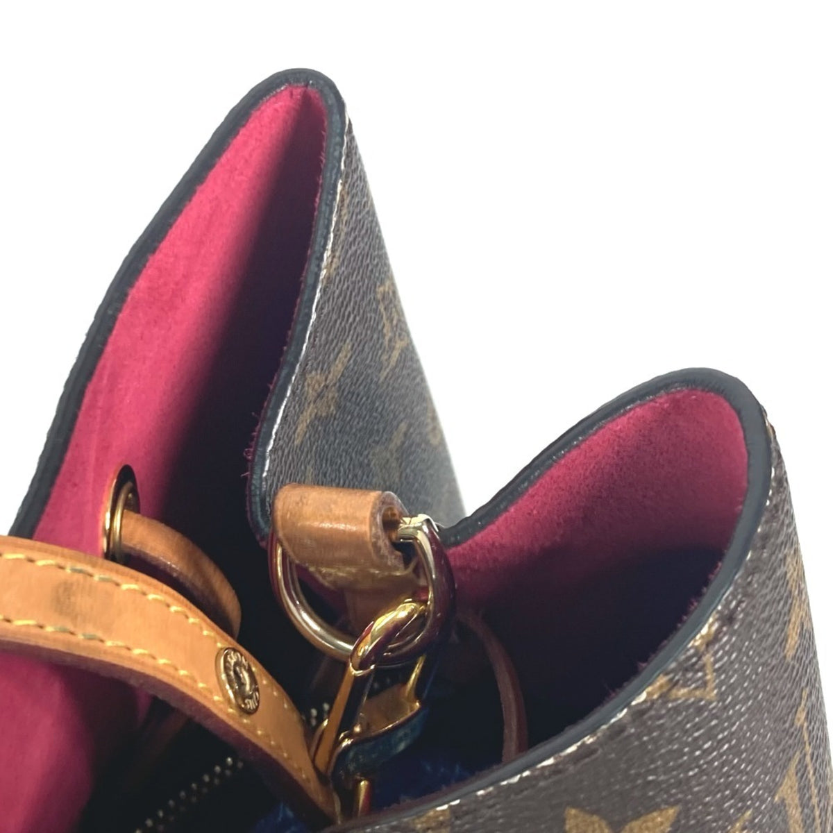Louis Vuitton Brown Monogram Canvas Shoulder Bag (Pre-Owned)