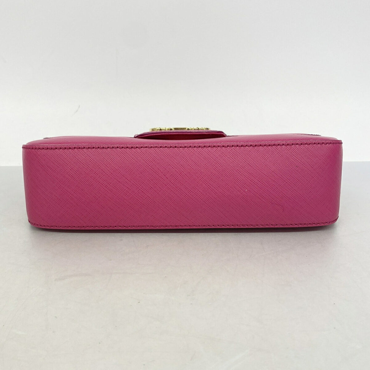 Salvatore Ferragamo Pink Leather Shoulder Bag (Pre-Owned)