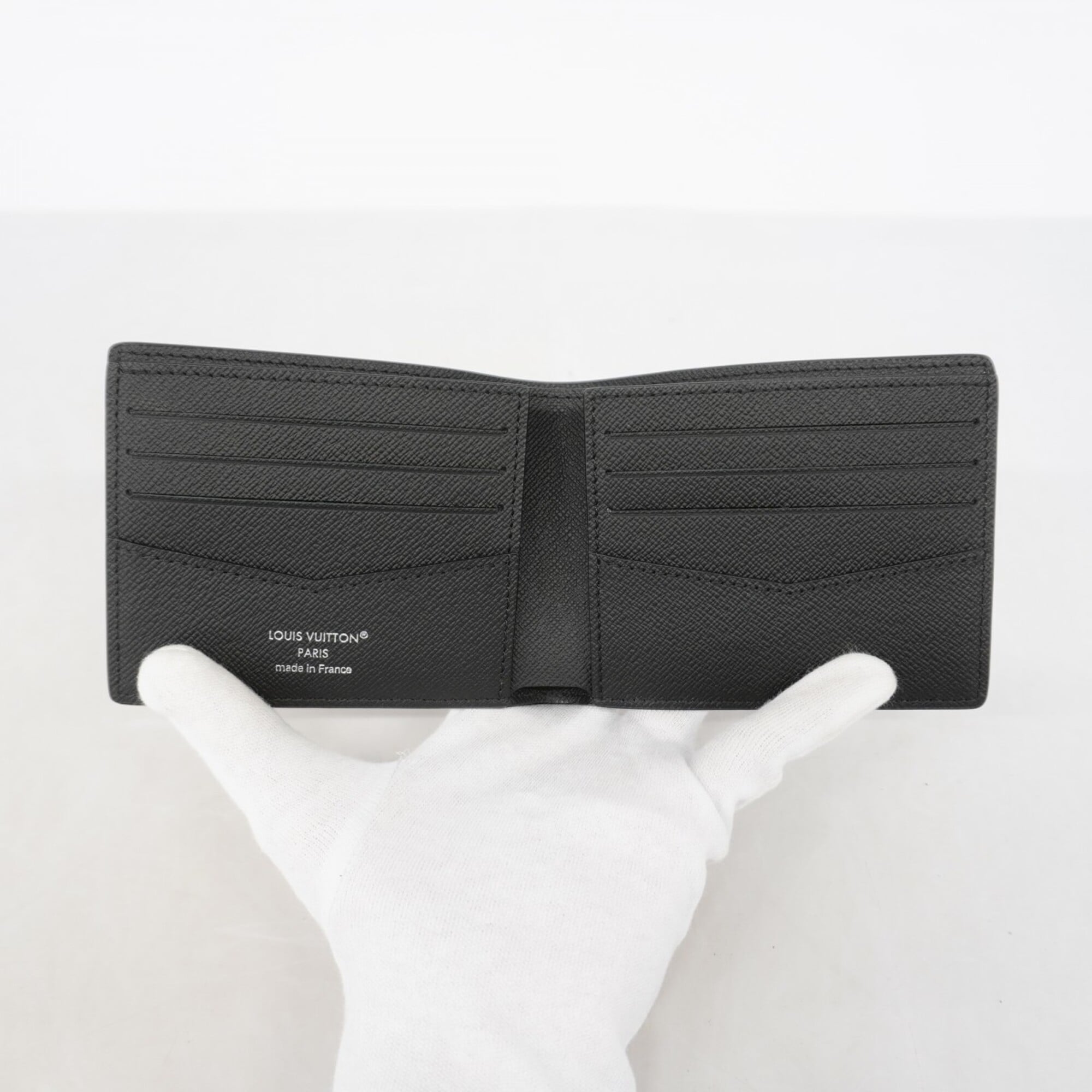 Louis Vuitton Black Bill Wallet (Bi-Fold) (Pre-Owned)