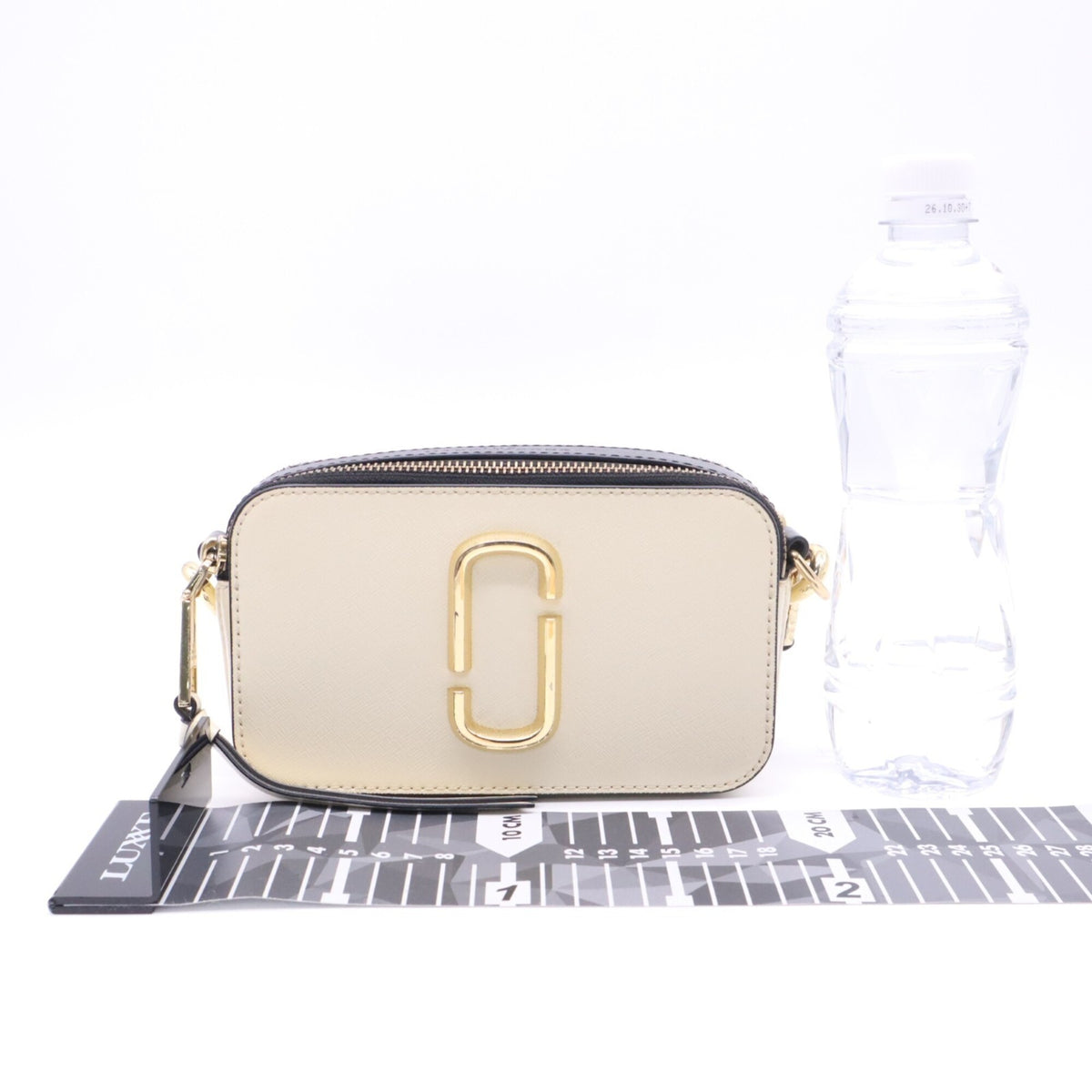 Marc Jacobs Black Cream Shoulder Bag (Pre-Owned)