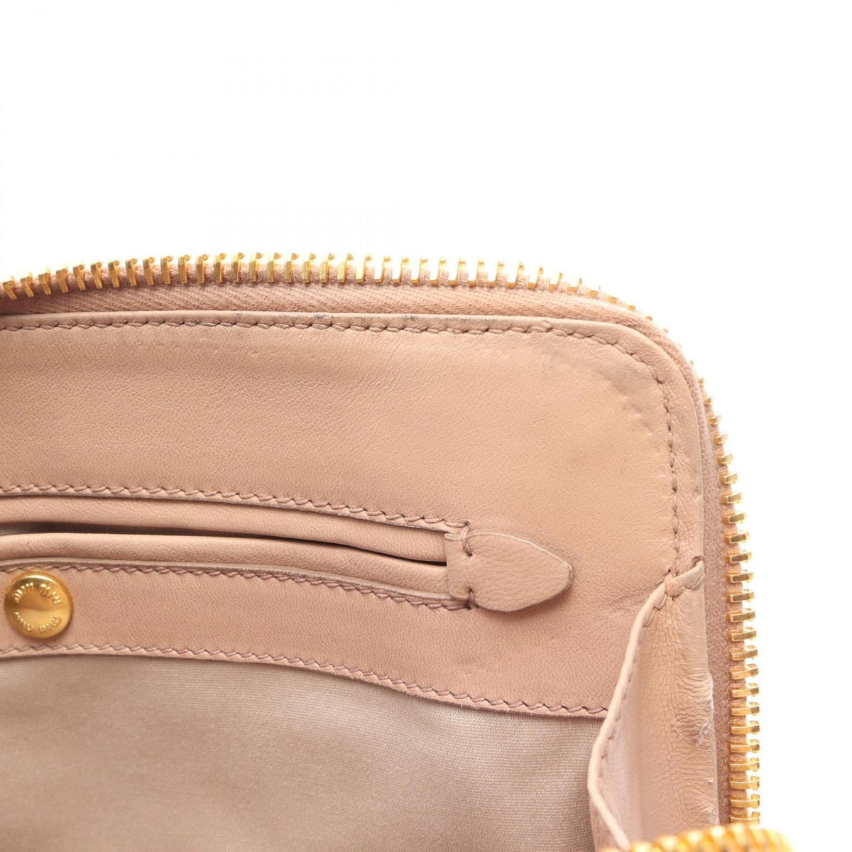 Miu Miu Matelasse Pink Leather Handbag Shoulder Bag (Pre-Owned)