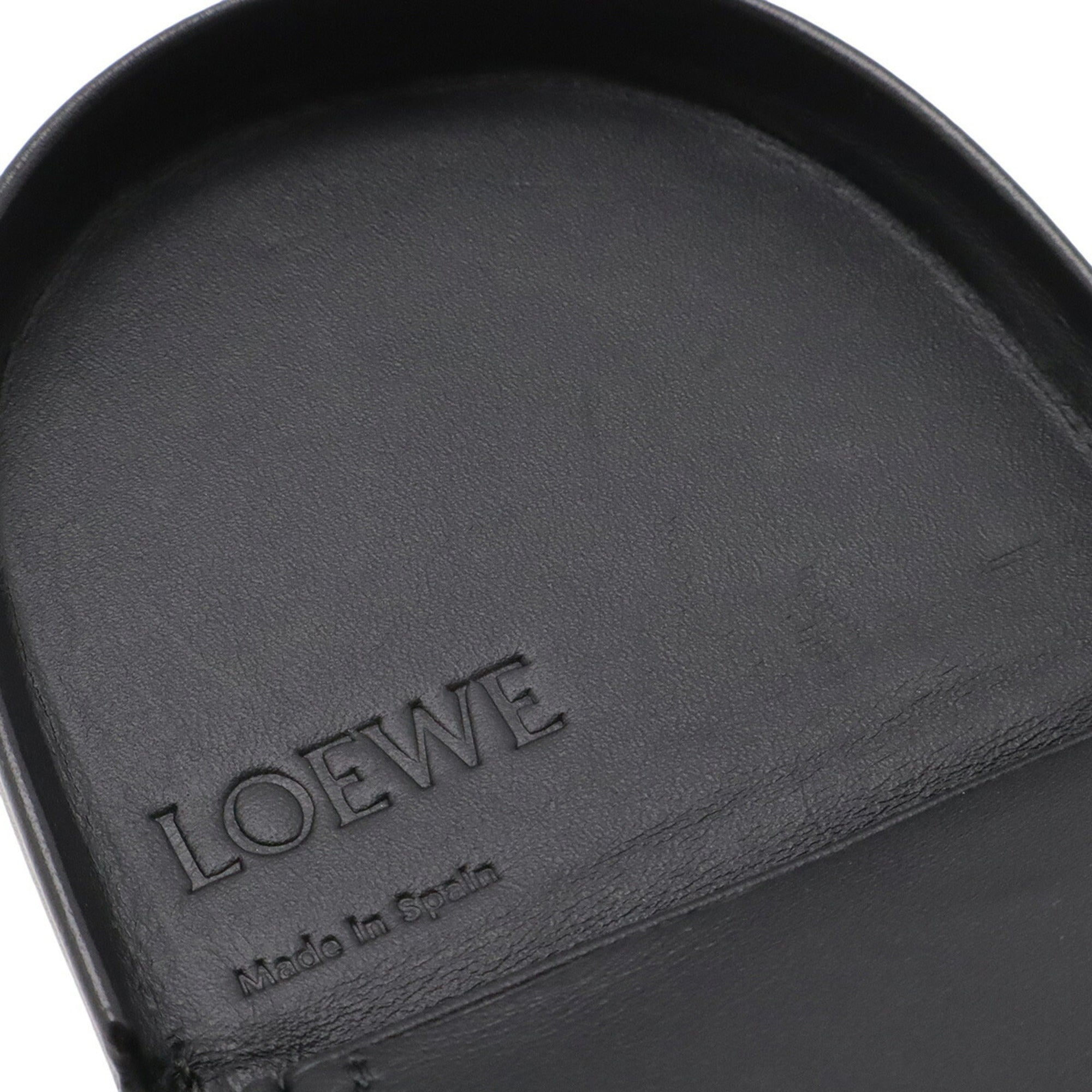 Loewe Black Leather Pochette Pouch Shoulder Bag (Pre-Owned)