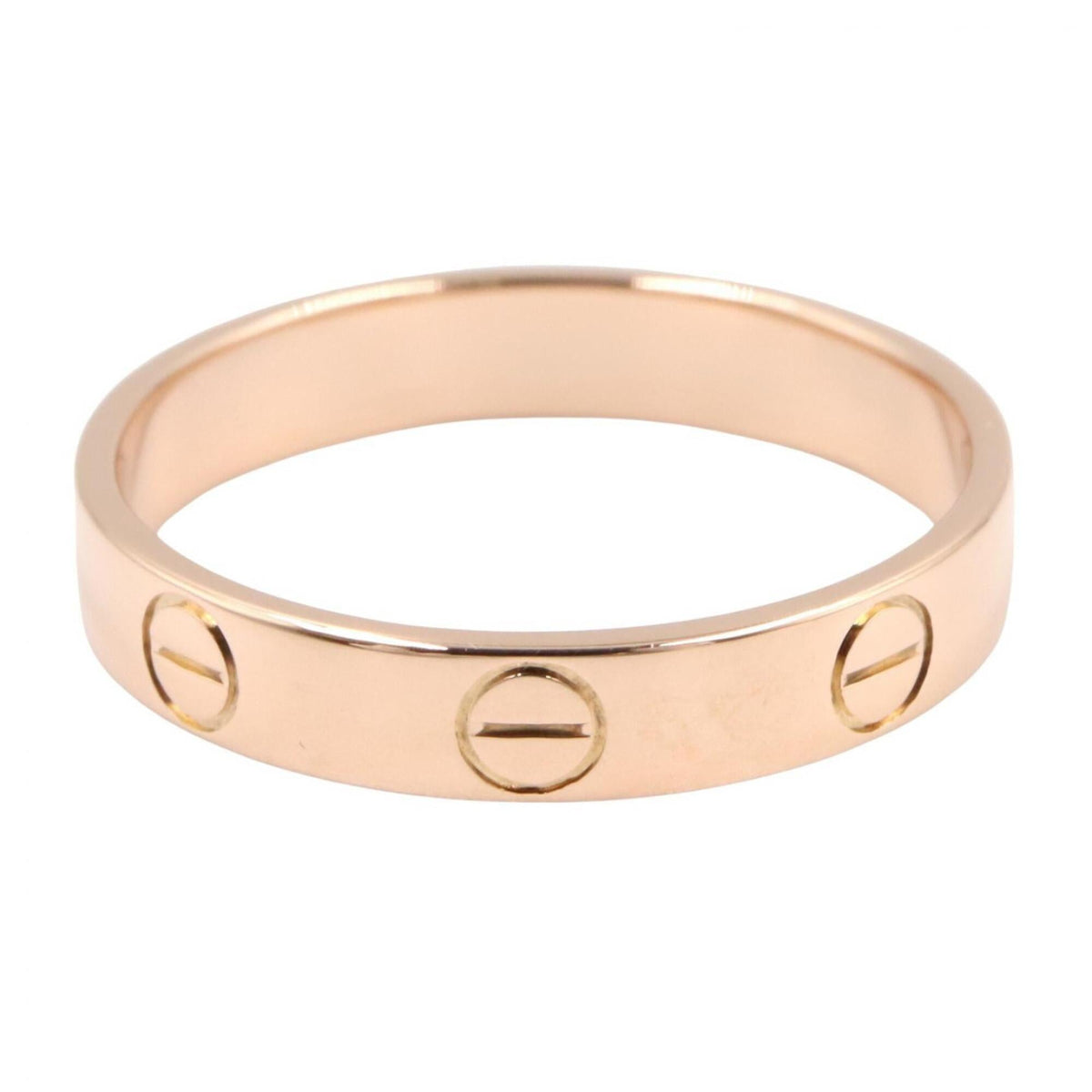 Cartier Gold Pink Gold (18K) Band Ring (Pre-Owned)