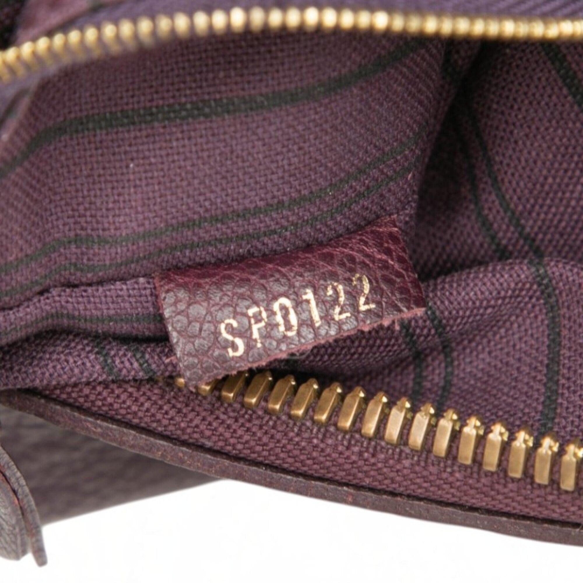 Louis Vuitton Monogram Orb Purple Leather Handbag Tote Bag (Pre-Owned)