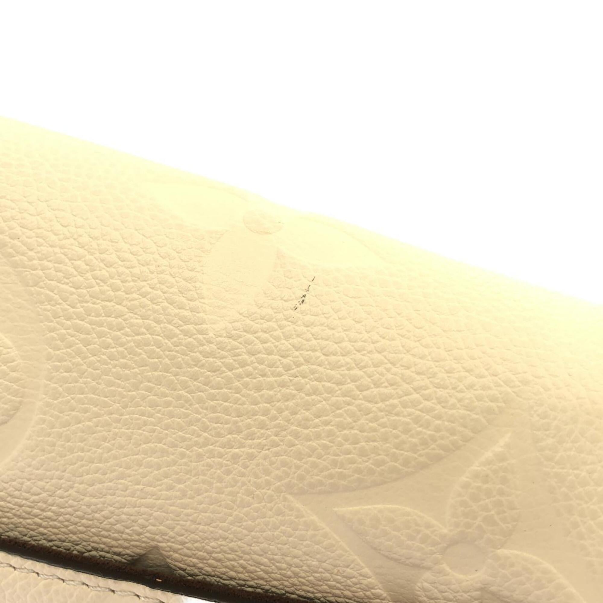 Louis Vuitton Beige Leather Shoulder Bag (Pre-Owned)