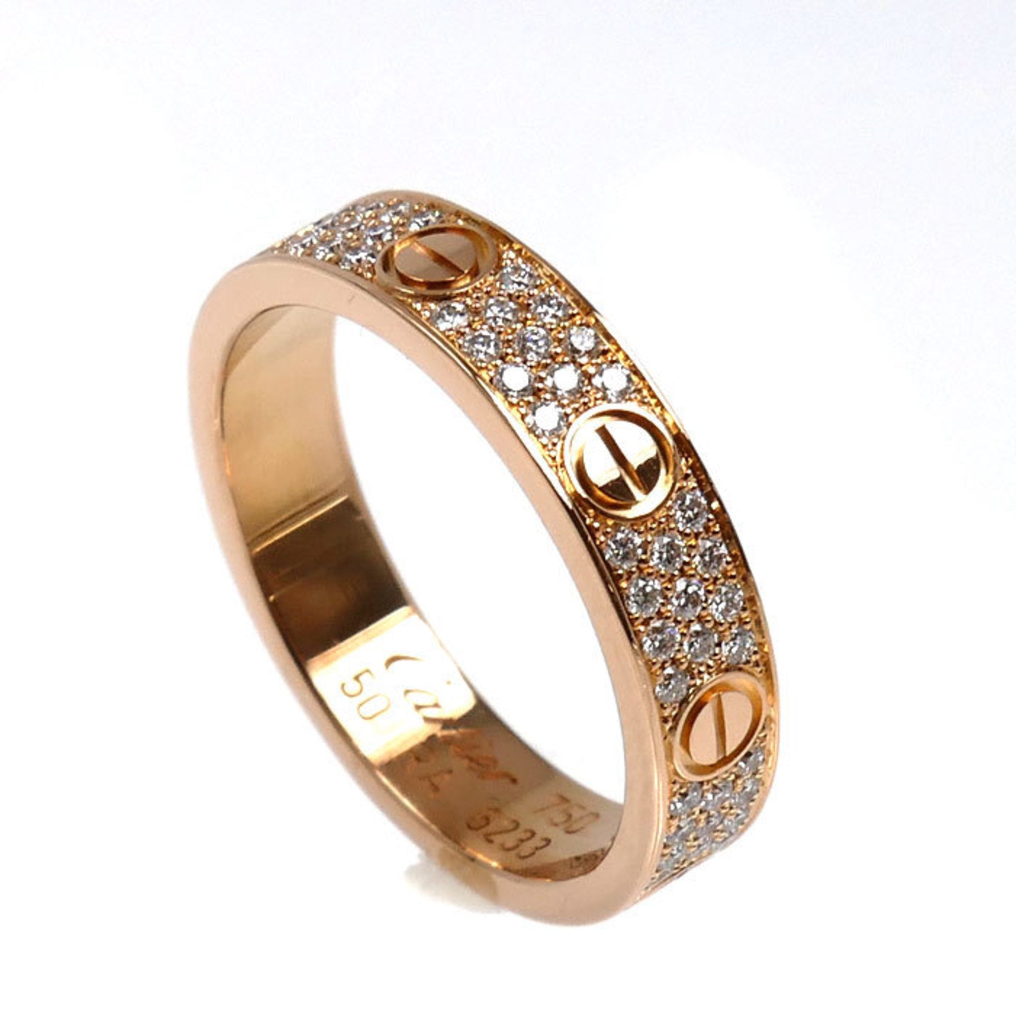 Cartier Pink Gold (18K) Band Ring (Pre-Owned)