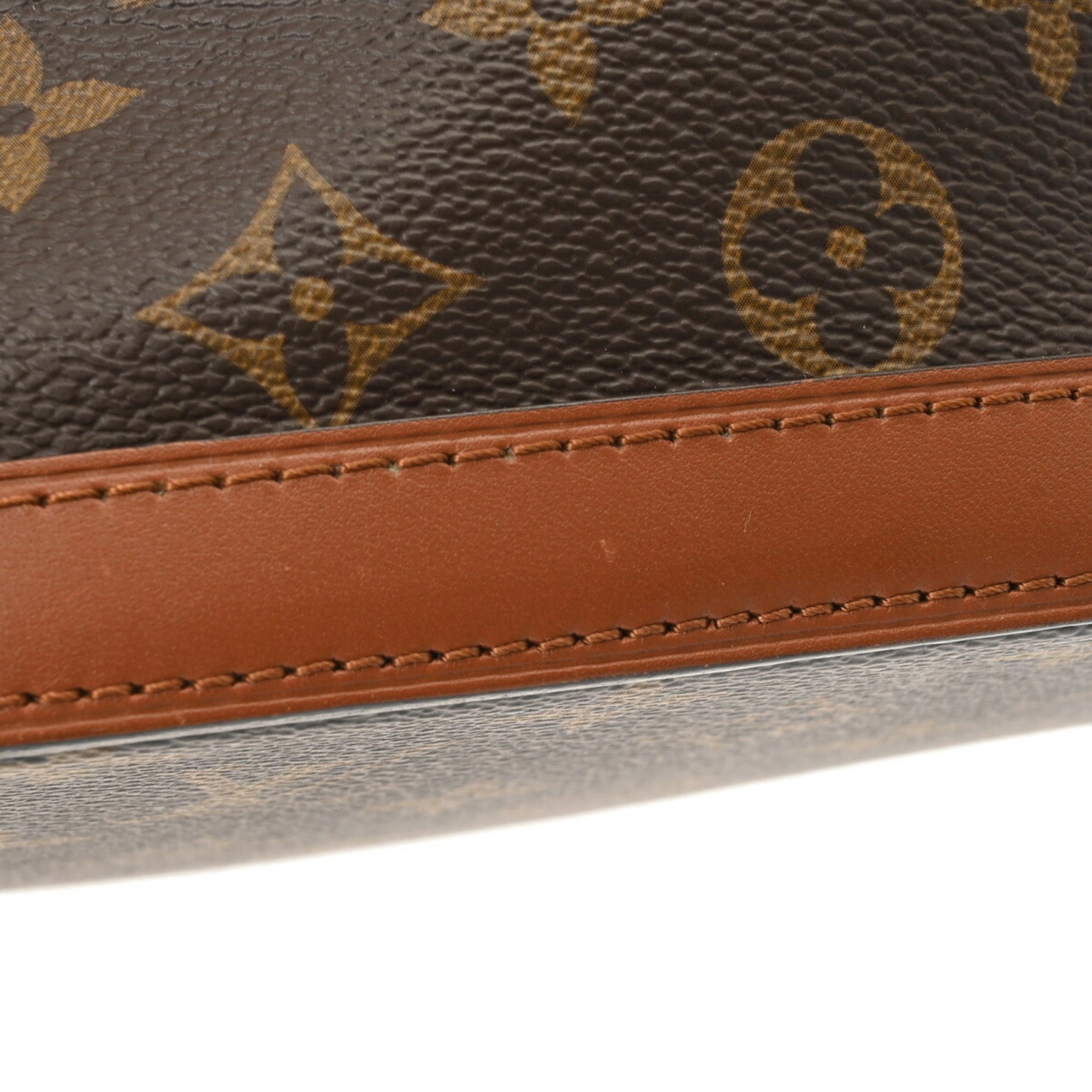 Louis Vuitton Brown Monogram Canvas Backpack (Pre-Owned)