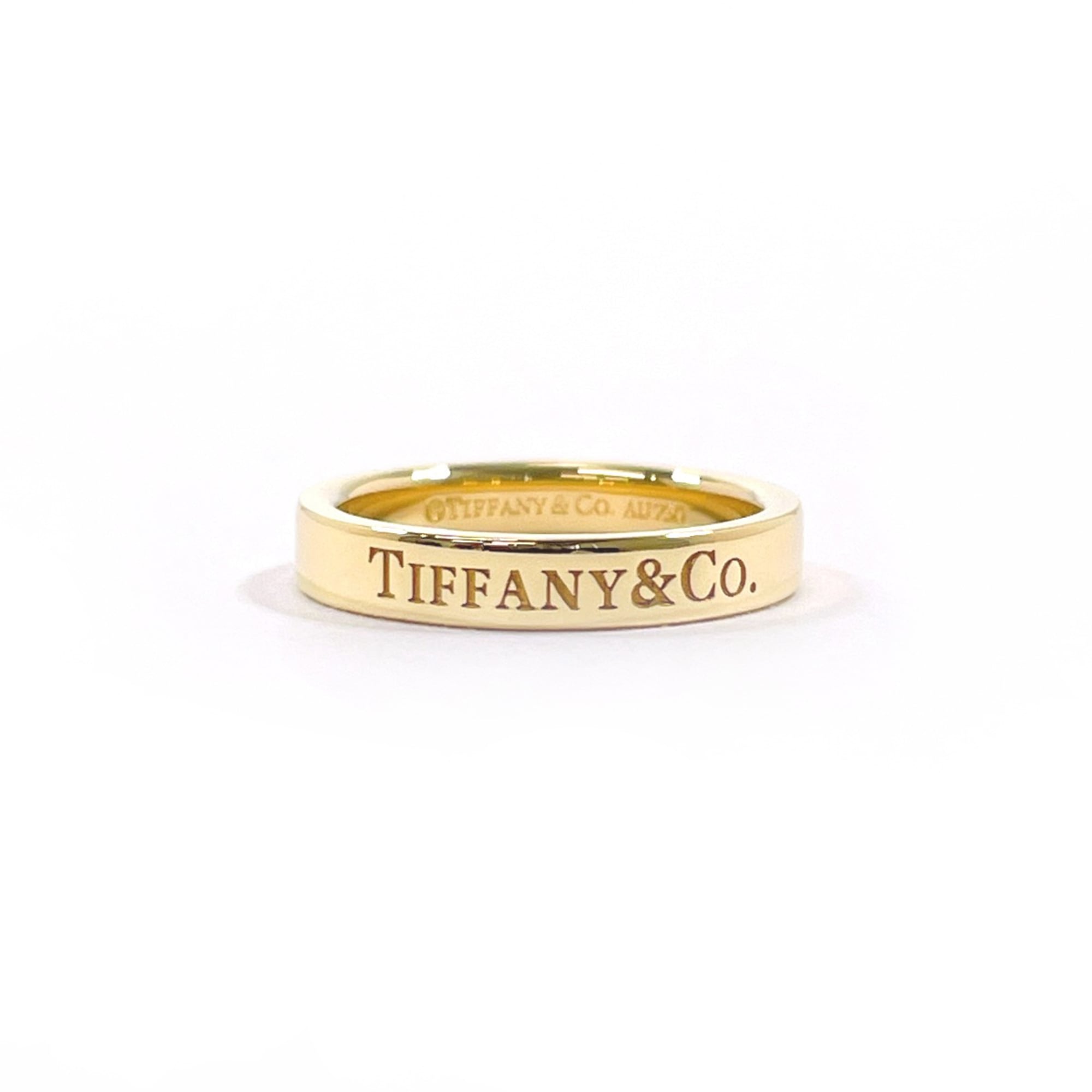 Tiffany Gold Yellow Gold (18K) Band Ring (Pre-Owned)