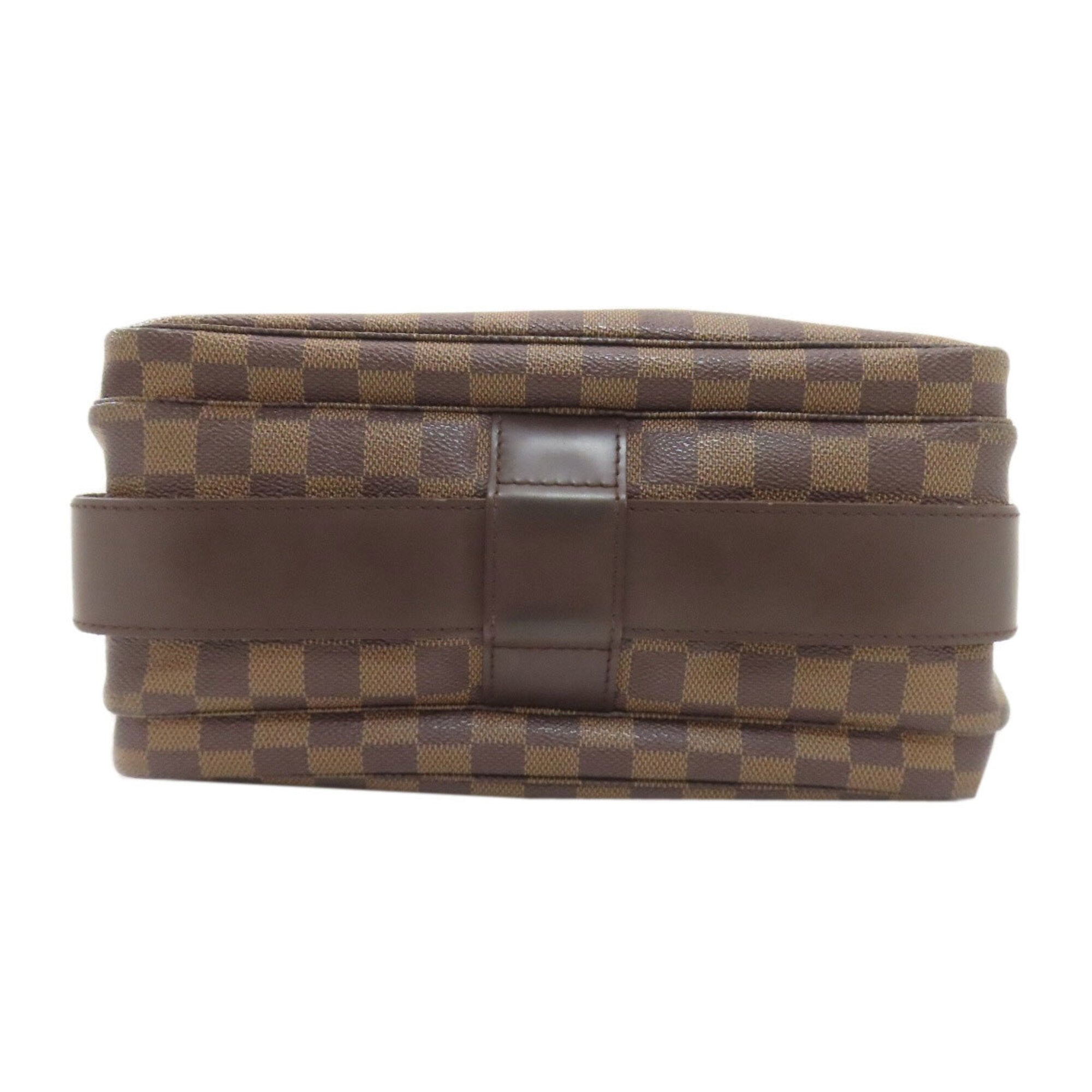 Louis Vuitton Damier Canvas Ebene Damier Canvas Shoulder Bag (Pre-Owned)
