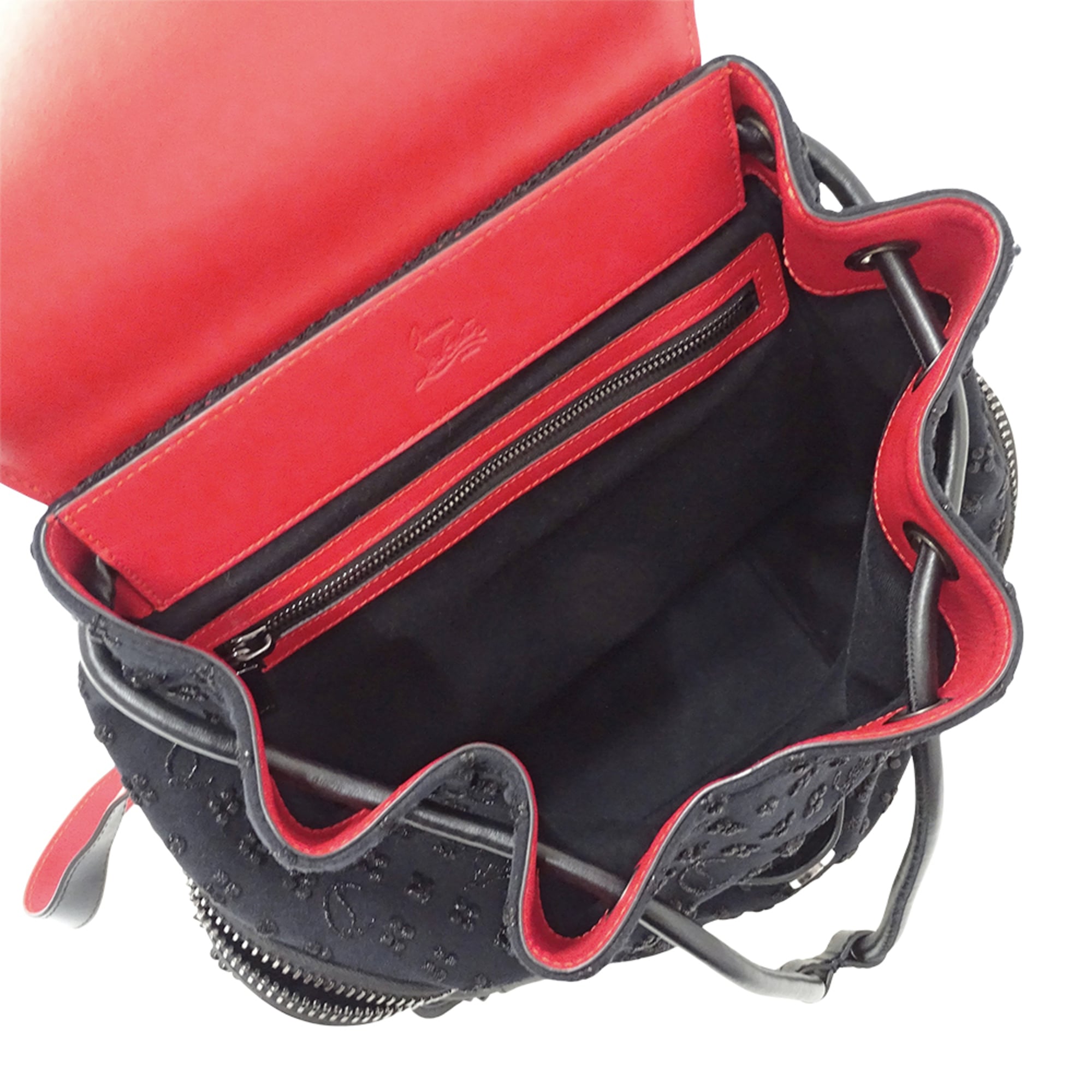 Christian Louboutin Black Nylon Handbag (Pre-Owned)
