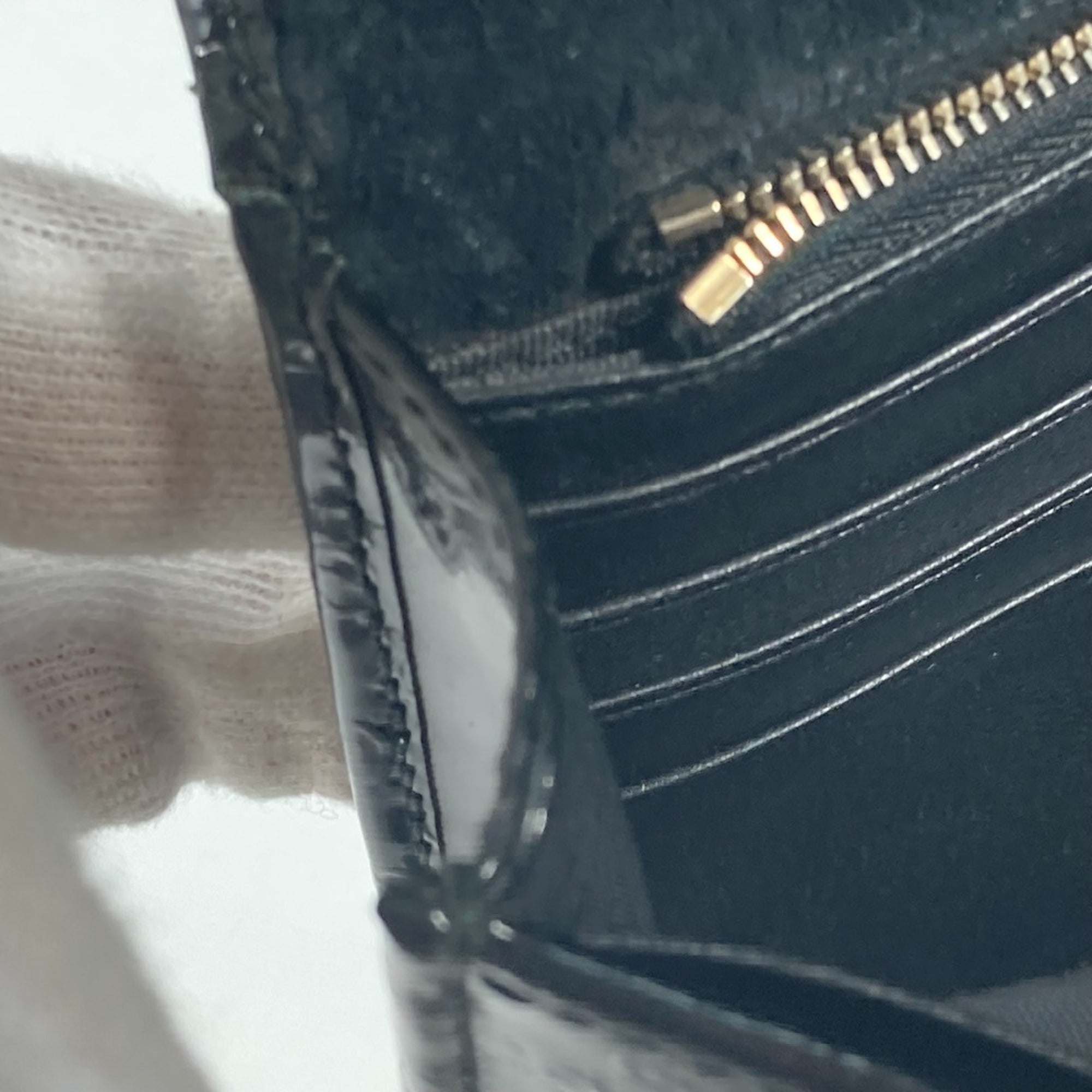 Gucci Black Patent Leather Shoulder Bag (Pre-Owned)