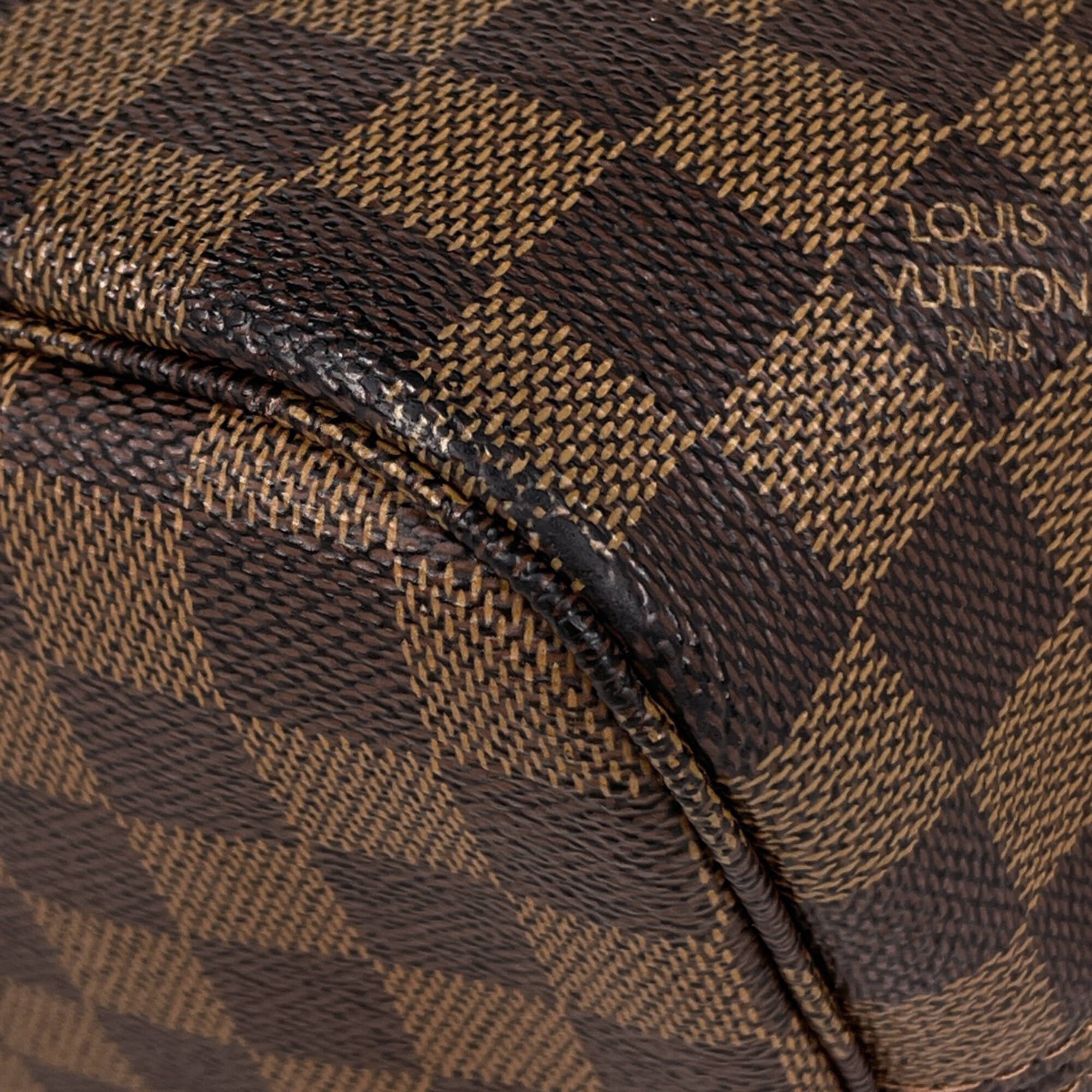 Louis Vuitton Brown Damier Canvas Tote Bag (Pre-Owned)