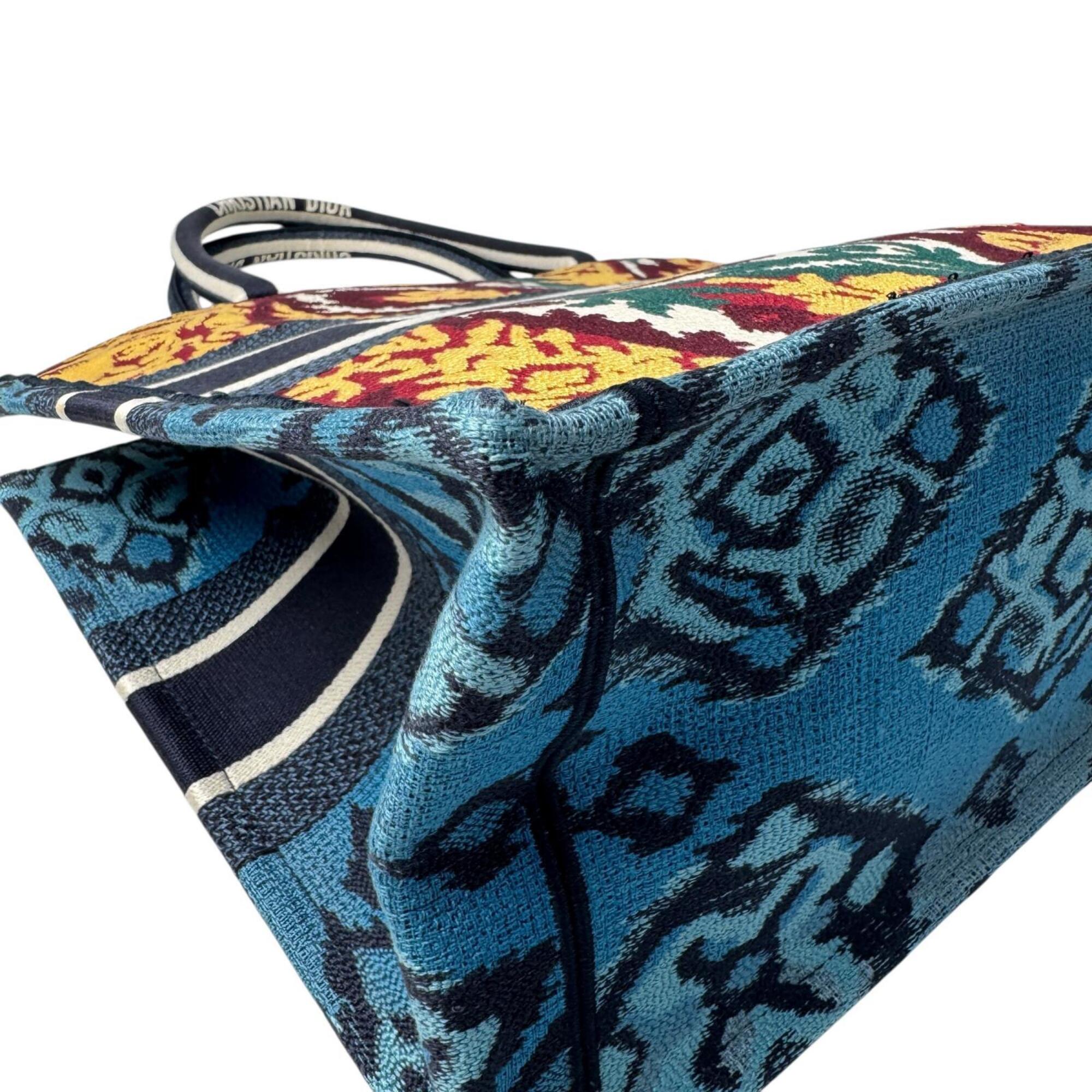 Christian Dior Multi-Color Canvas Tote Bag (Pre-Owned)
