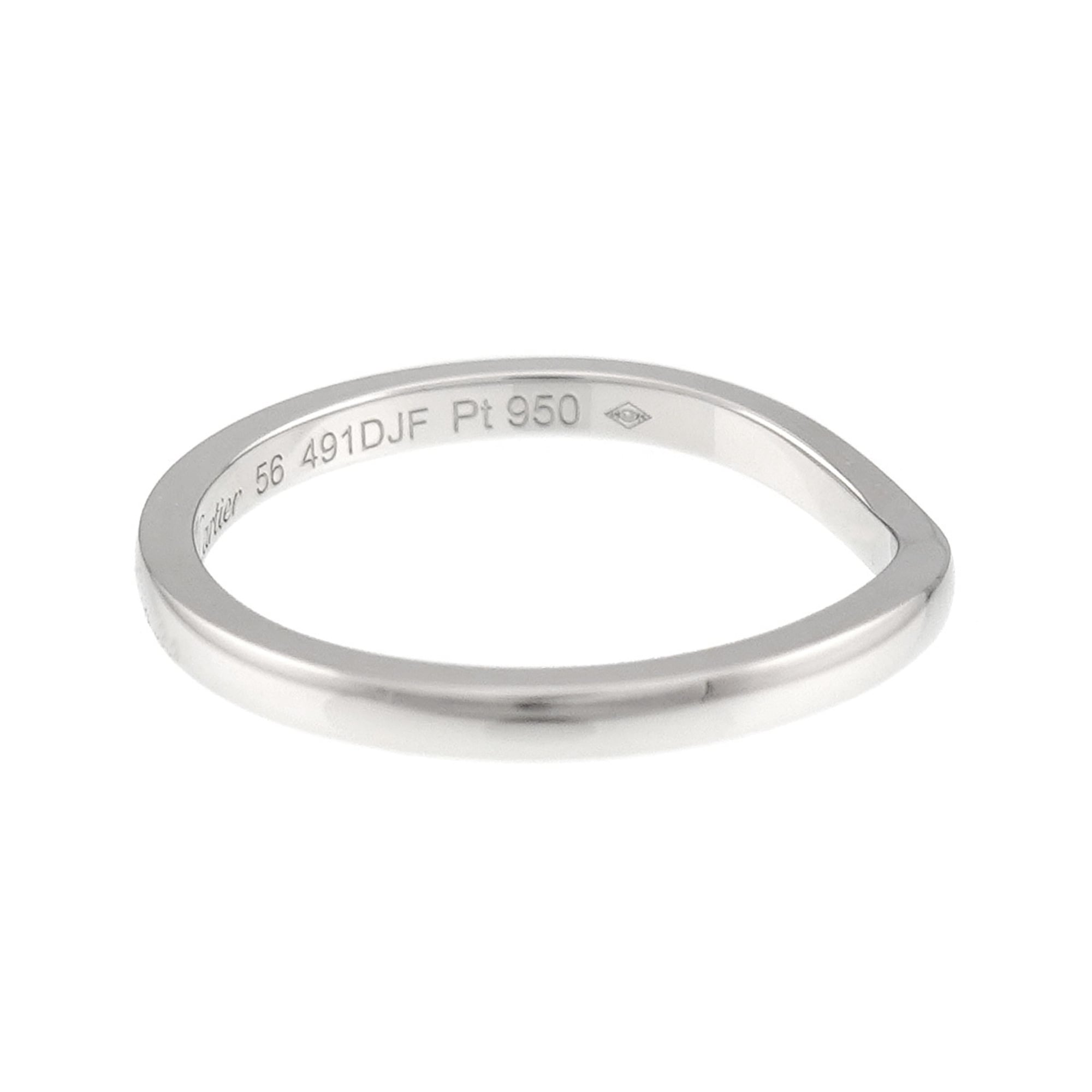 Cartier Platinum 950 Band Ring (Pre-Owned)