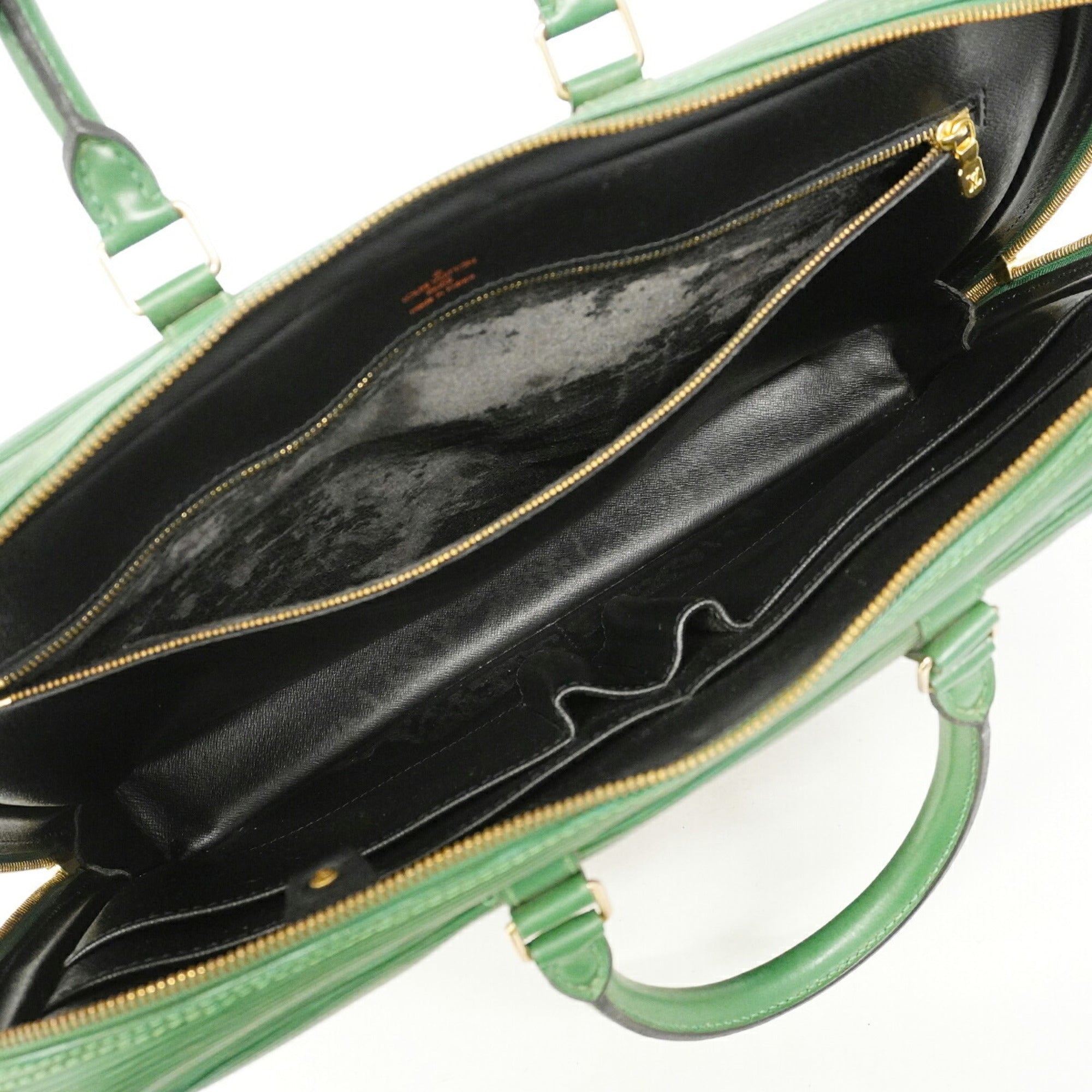 Louis Vuitton Borneo Green Briefcase (Pre-Owned)