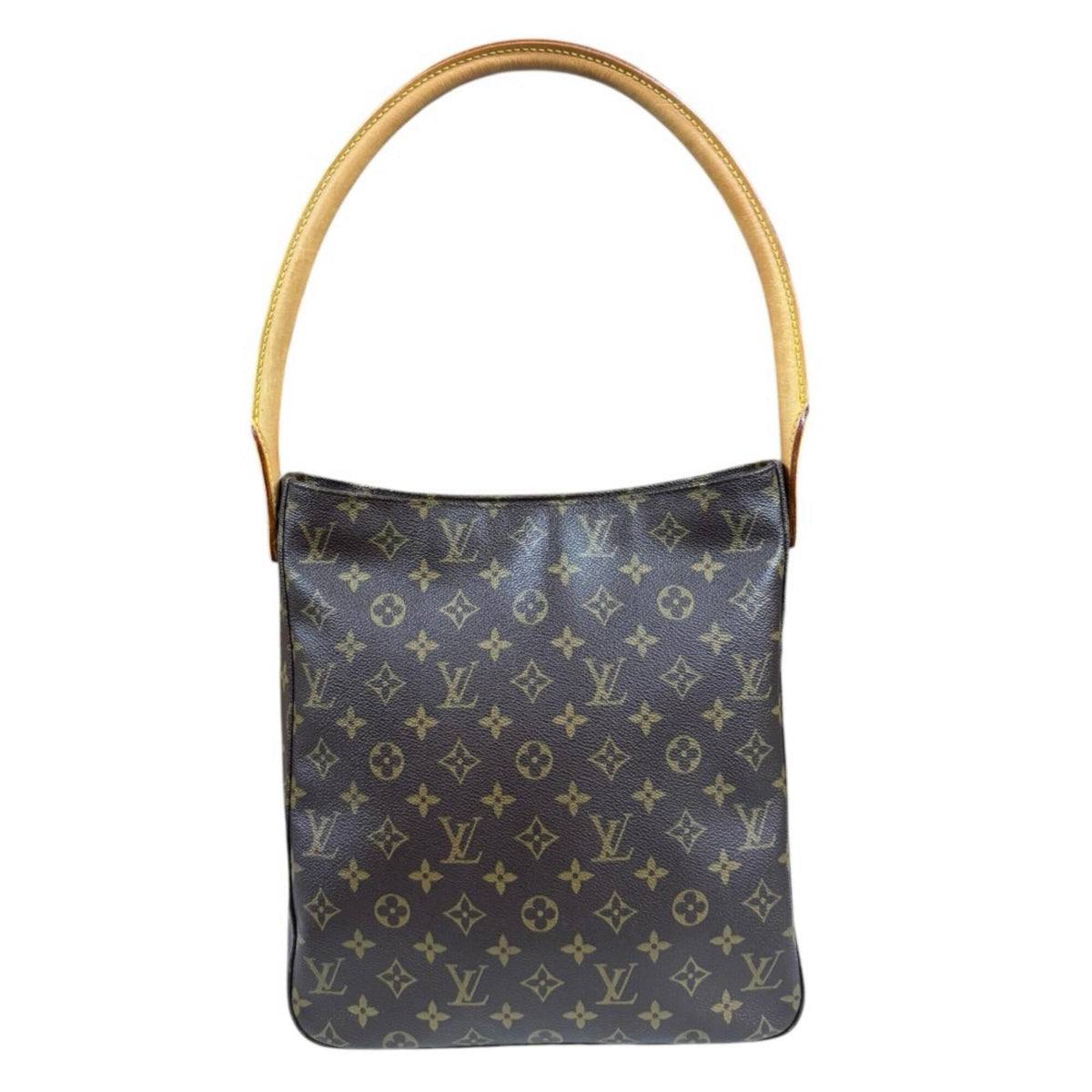 Louis Vuitton Brown Monogram Shoulder Bag (Pre-Owned)