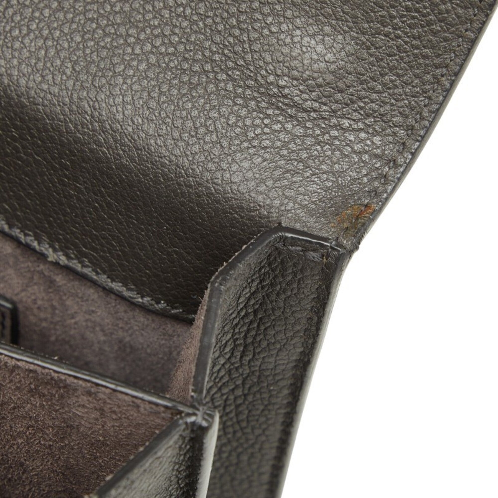 Saint Laurent Gray Leather Shoulder Bag (Pre-Owned)