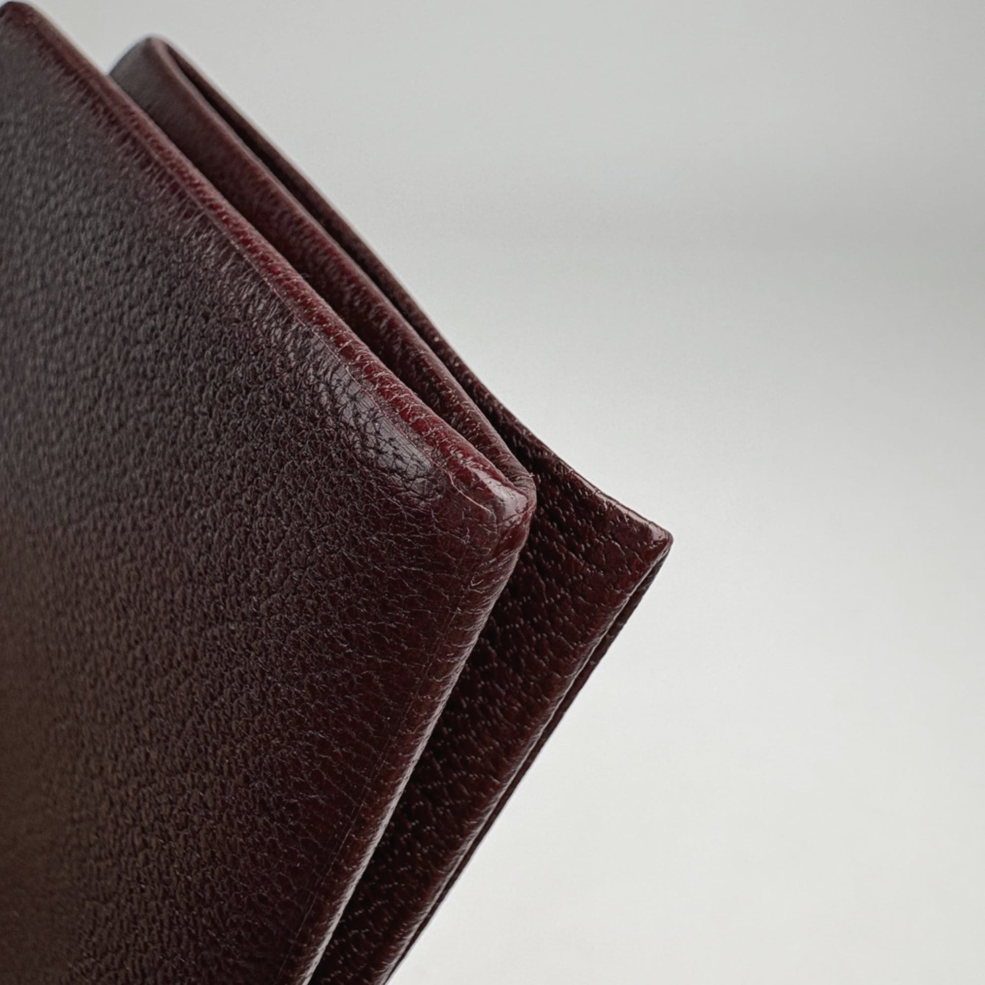 Hermes Rouge H Chevre Leather Coin Purse/Coin Case (Pre-Owned)