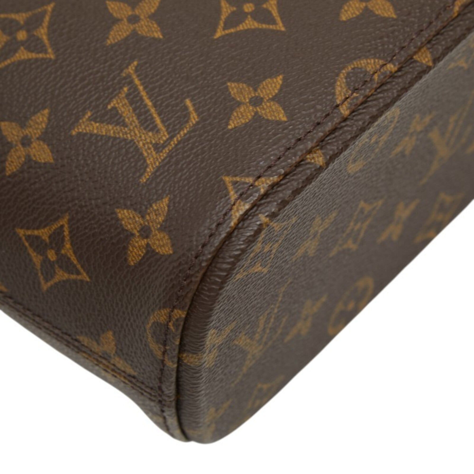Louis Vuitton Brown Pvc Leather Tote Bag (Pre-Owned)