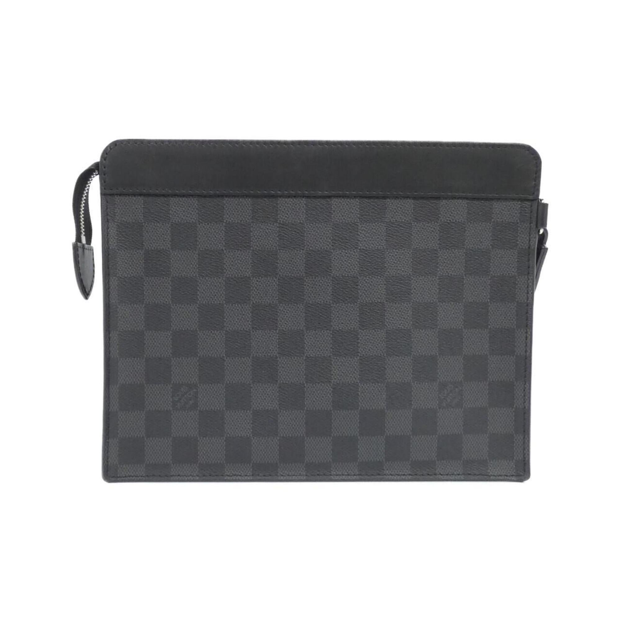 Louis Vuitton Damier Graphite Graphite Coated Canvas Handbag (Pre-Owned)
