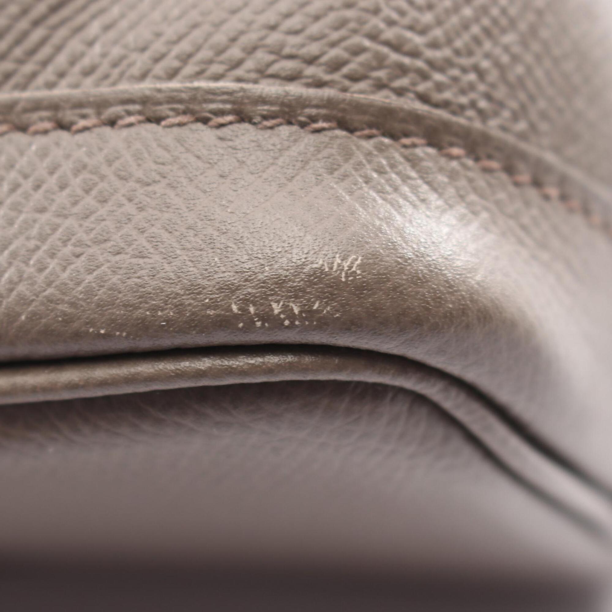 Hermes Garden Beige Epsom Leather Handbag Tote Bag (Pre-Owned)