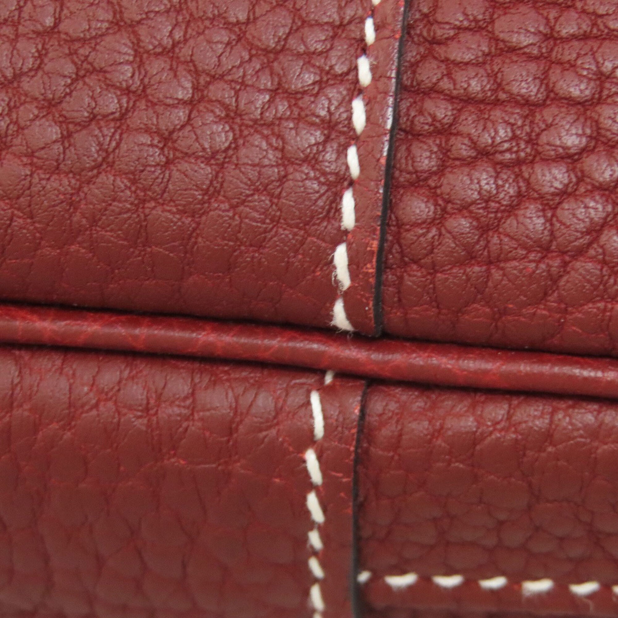 Hermes Bordeaux Negonda Leather Tote Bag (Pre-Owned)